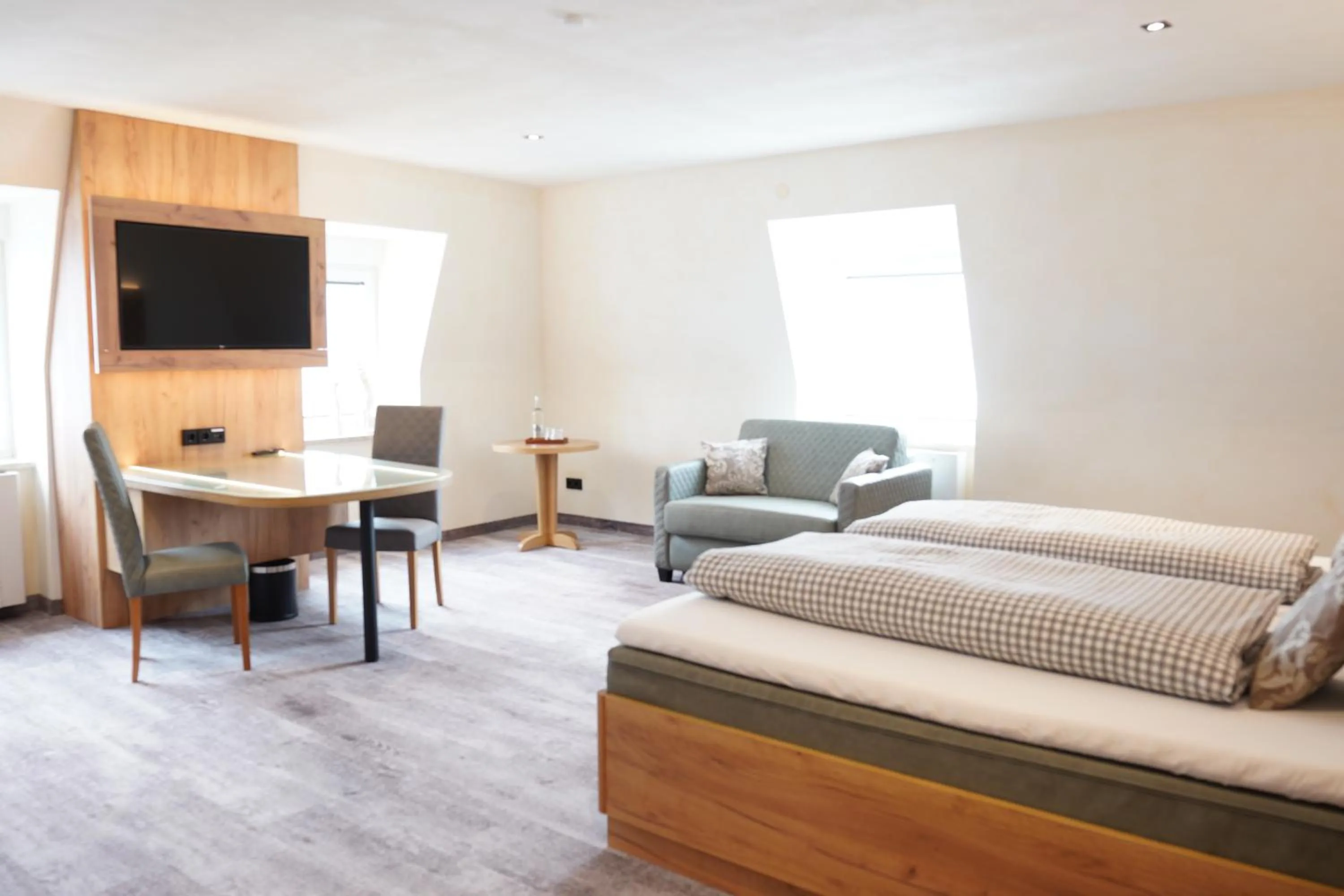 Bed in Hotel Heideparadies