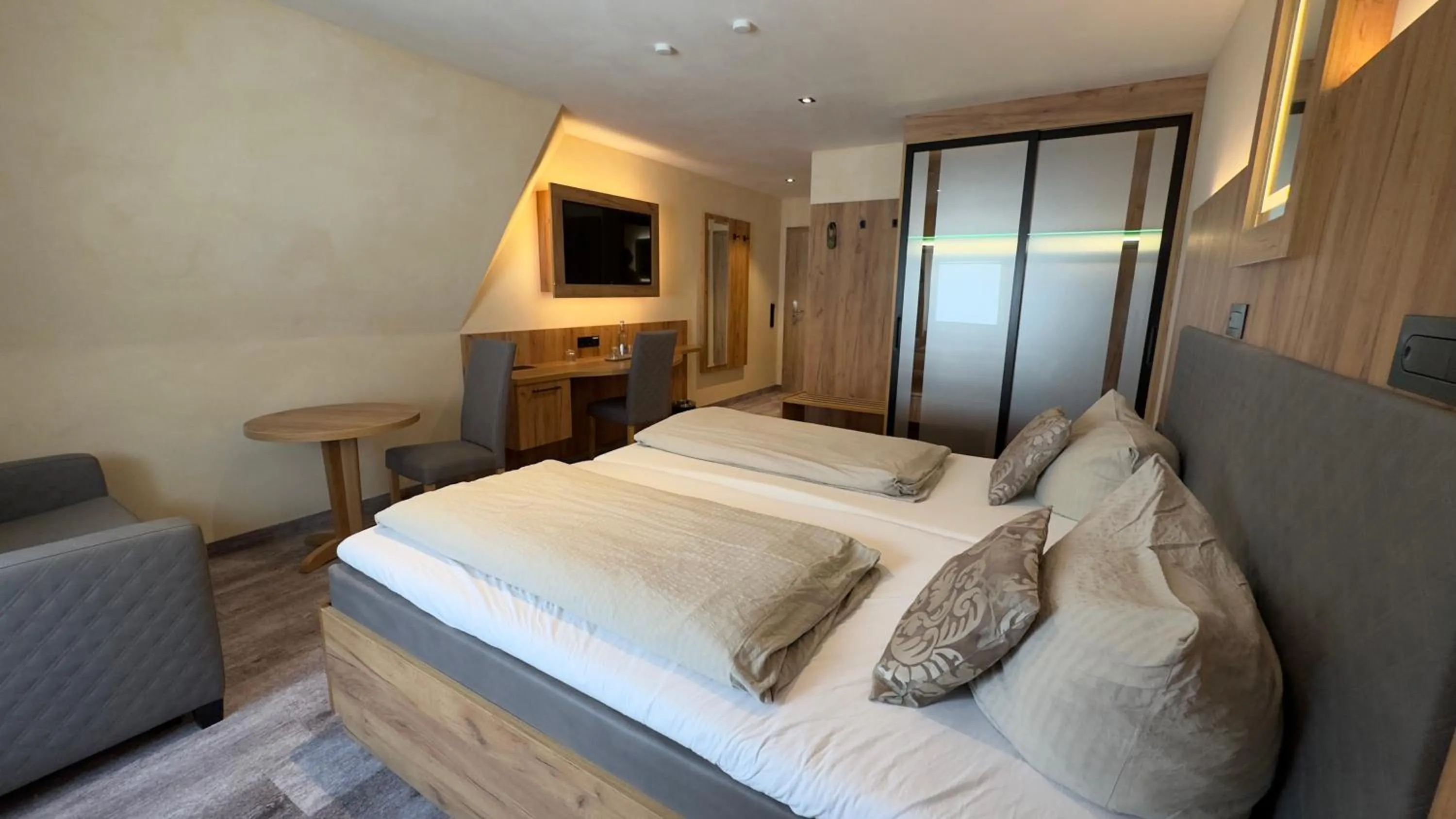 Bed in Hotel Heideparadies