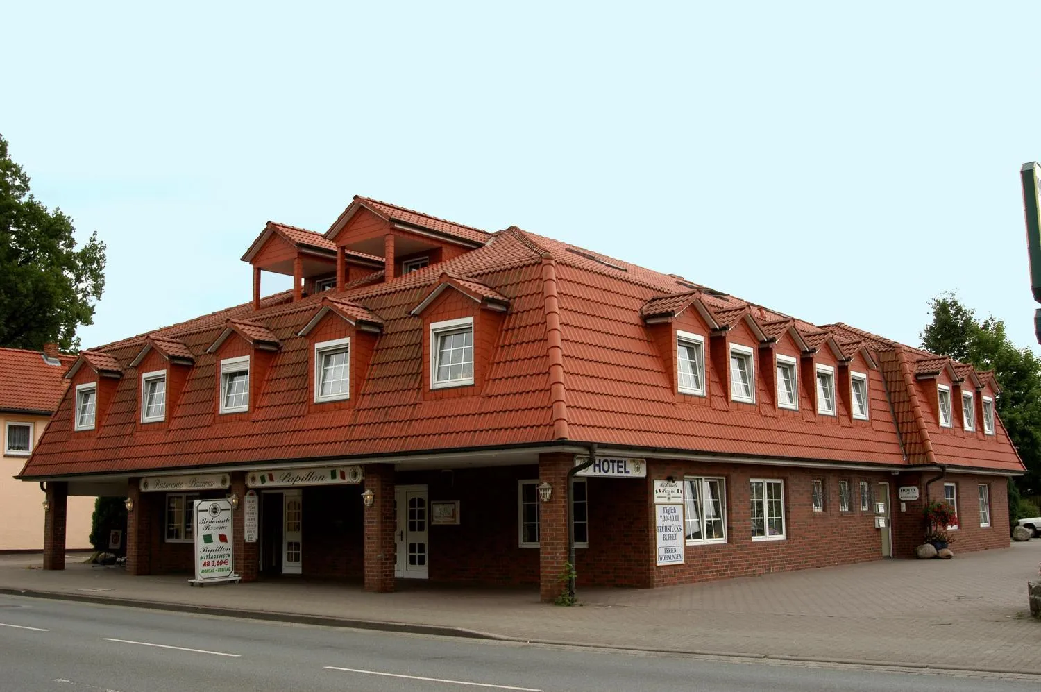 Property building in Hotel Heideparadies