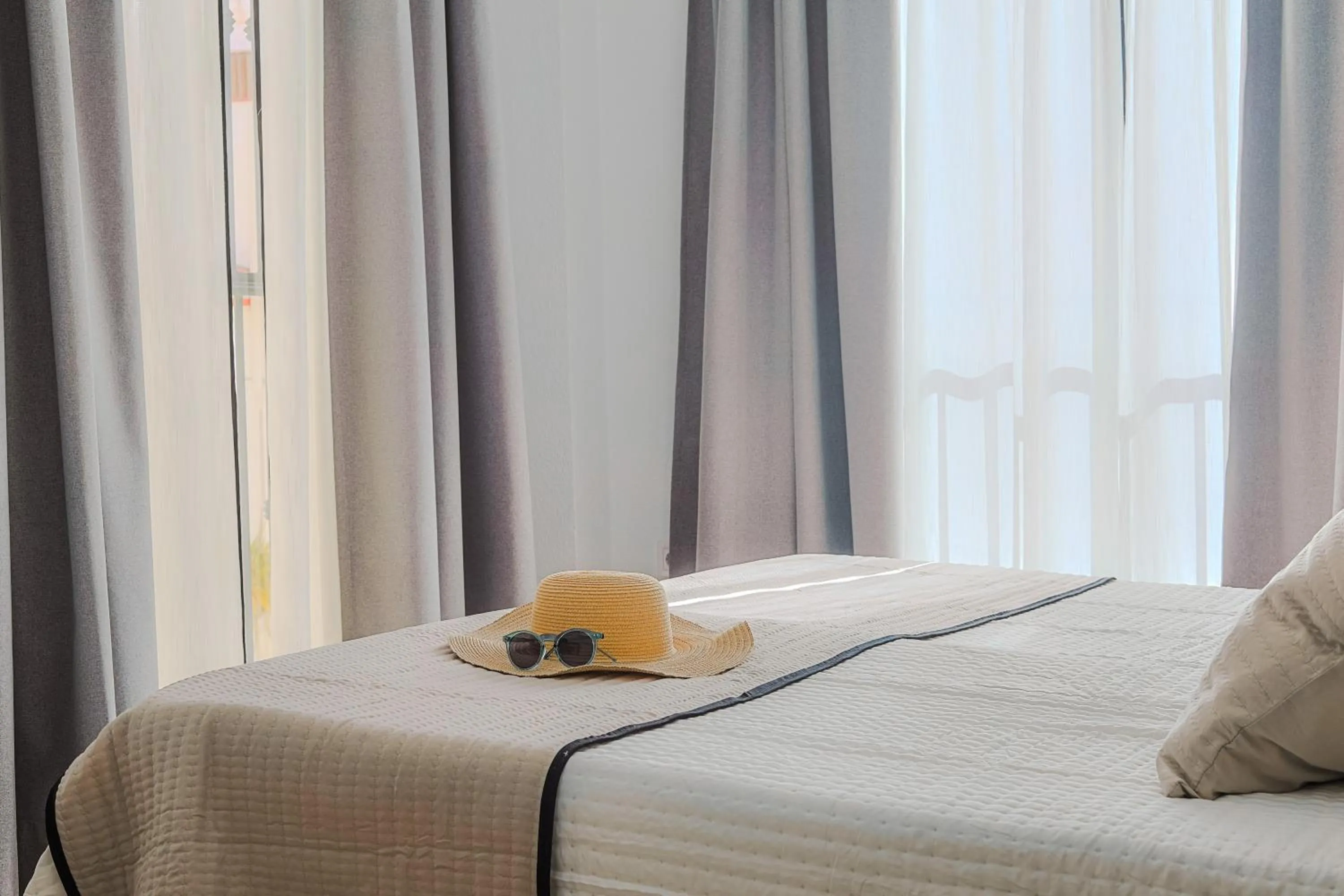 Bed in Hotel Olas de Almuñécar