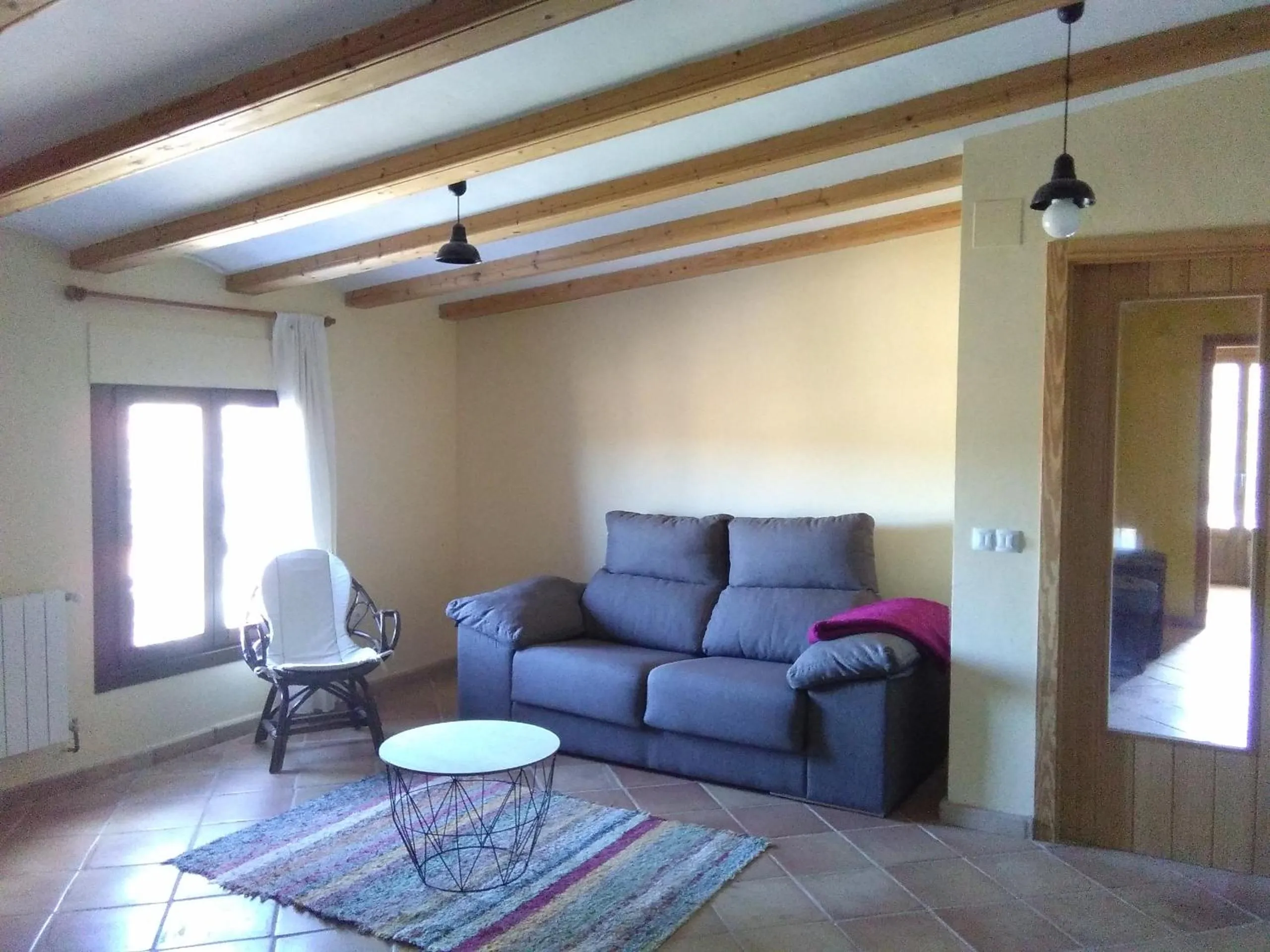 Communal lounge/ TV room in Pou De Beca Allotjaments i agroturisme