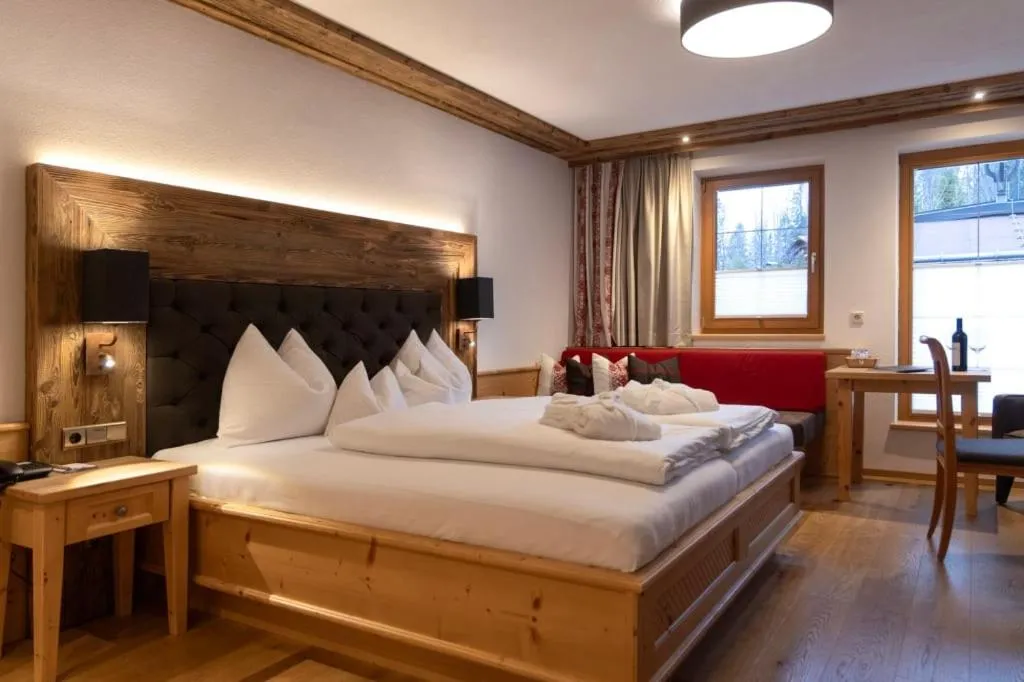 Bed in Hotel Spielmann