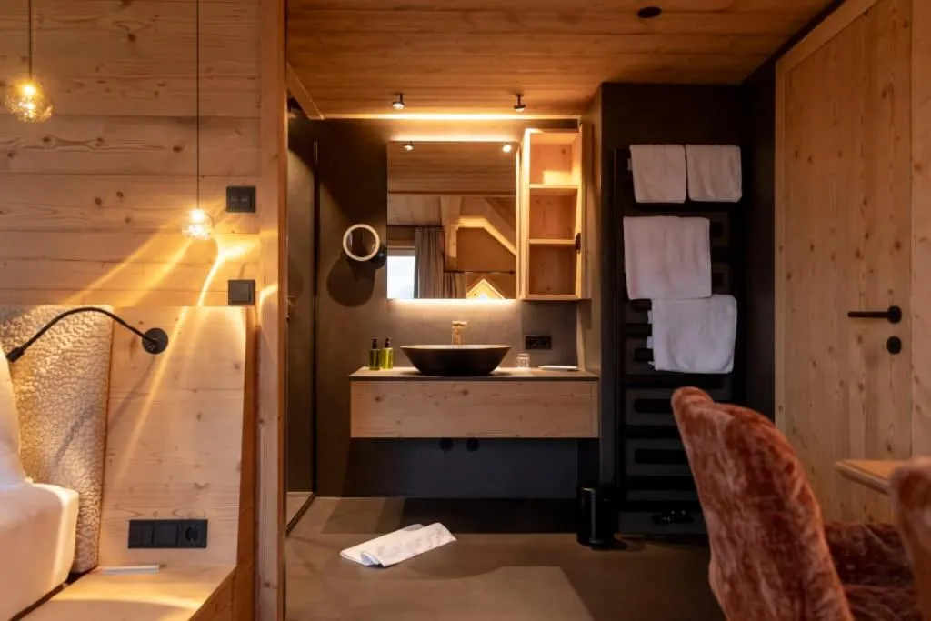 Bathroom in Hotel Spielmann