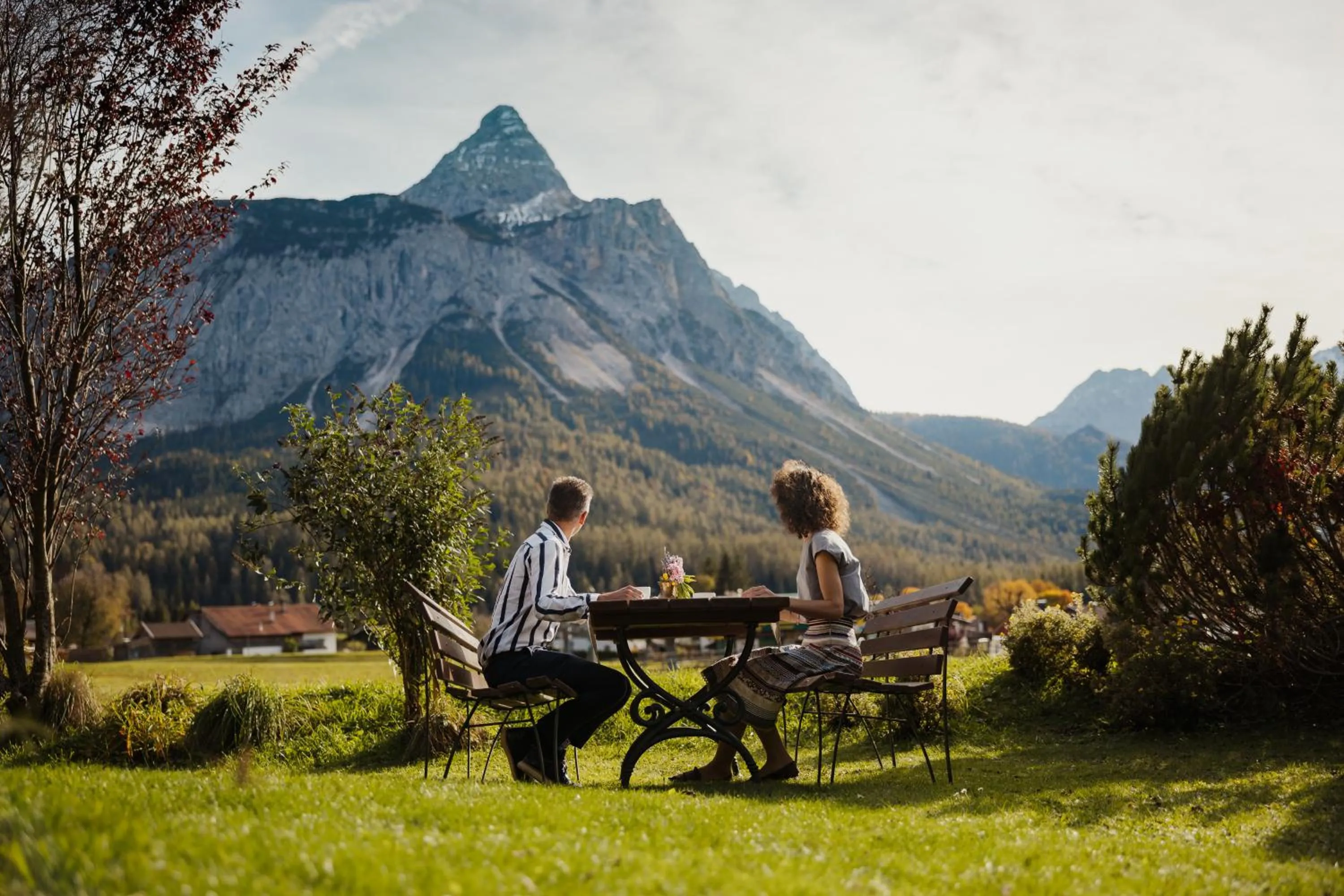 Garden in Hotel Spielmann