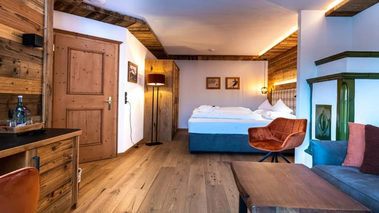 Bed in Hotel Spielmann