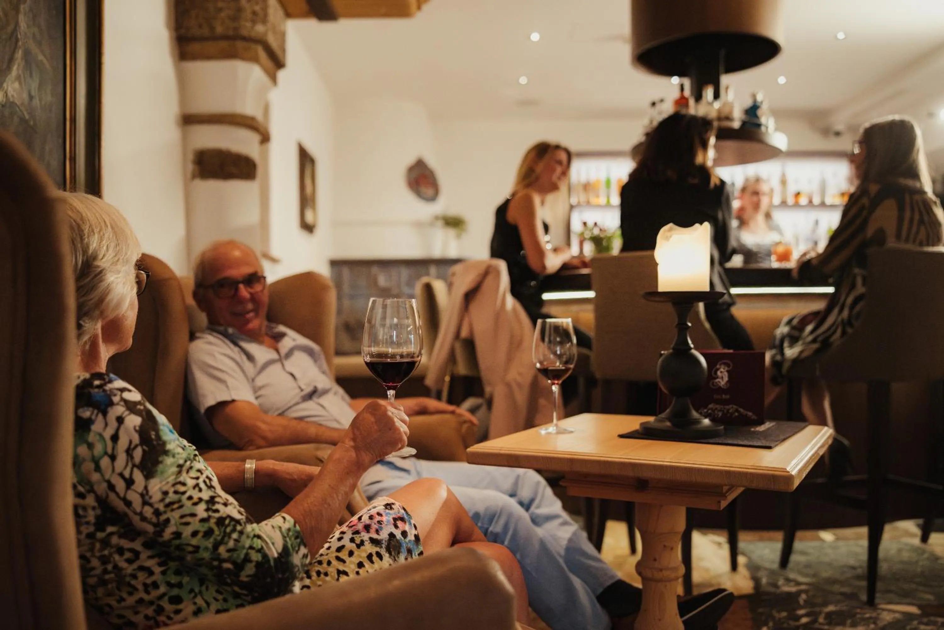 Seating area in Hotel Spielmann