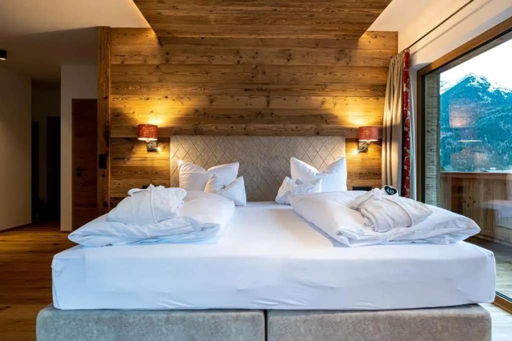 Bed in Hotel Spielmann