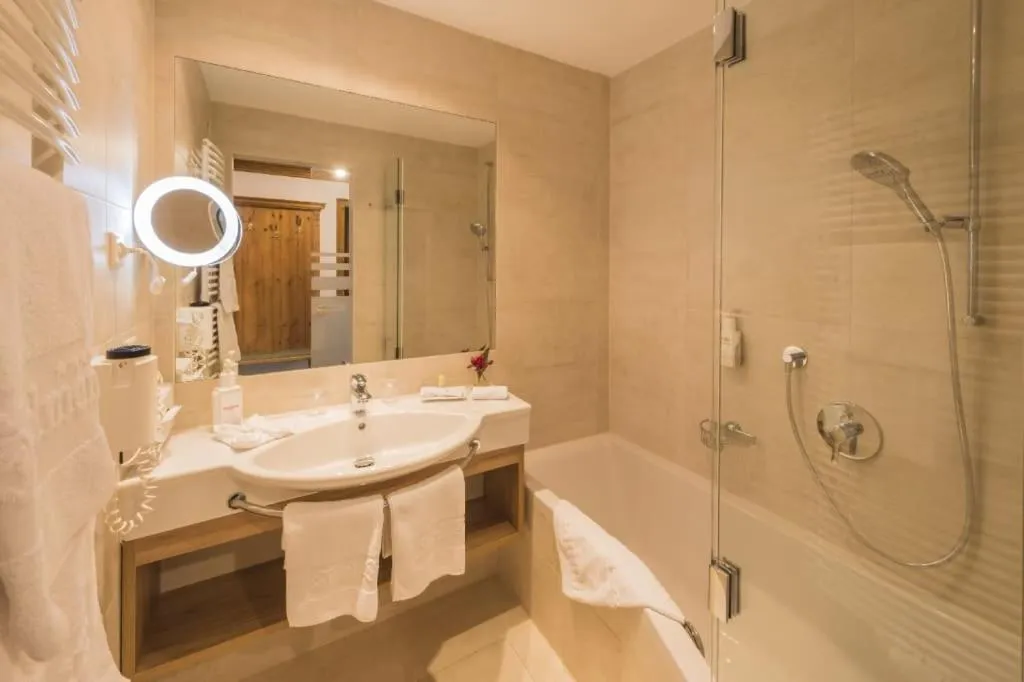 Bathroom in Hotel Spielmann