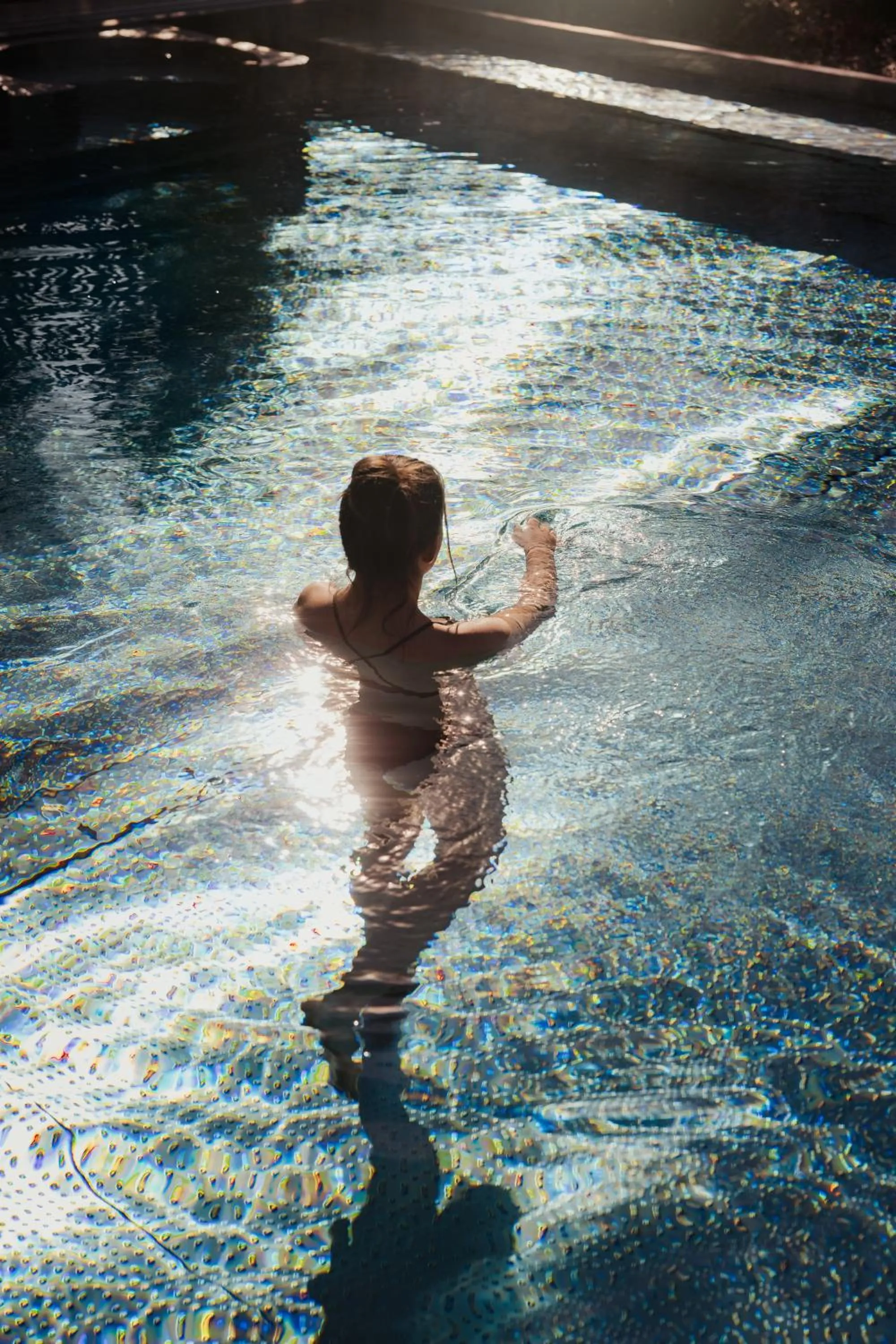 Swimming pool in Hotel Spielmann