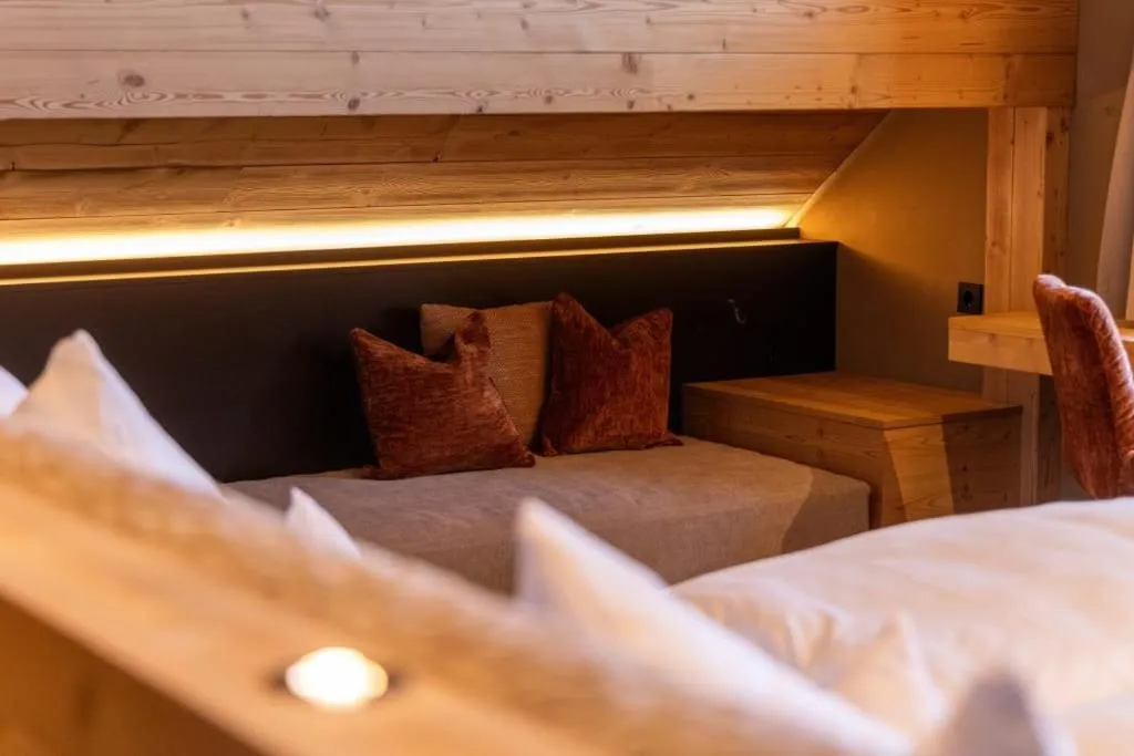 Bed in Hotel Spielmann