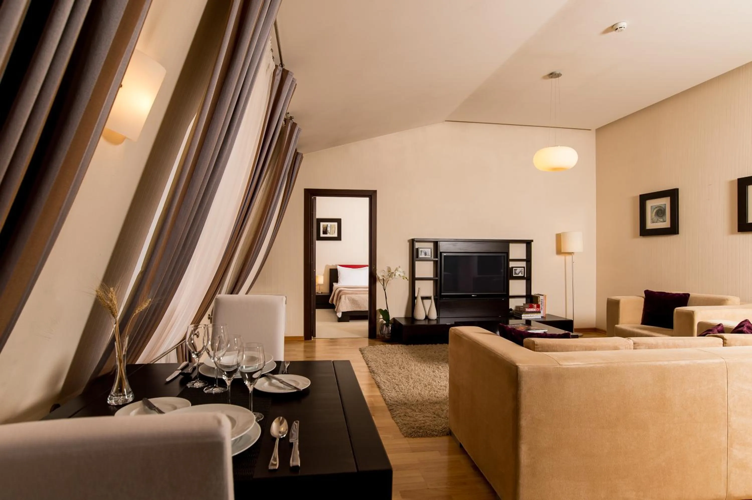 Living room in Senator Victory Square