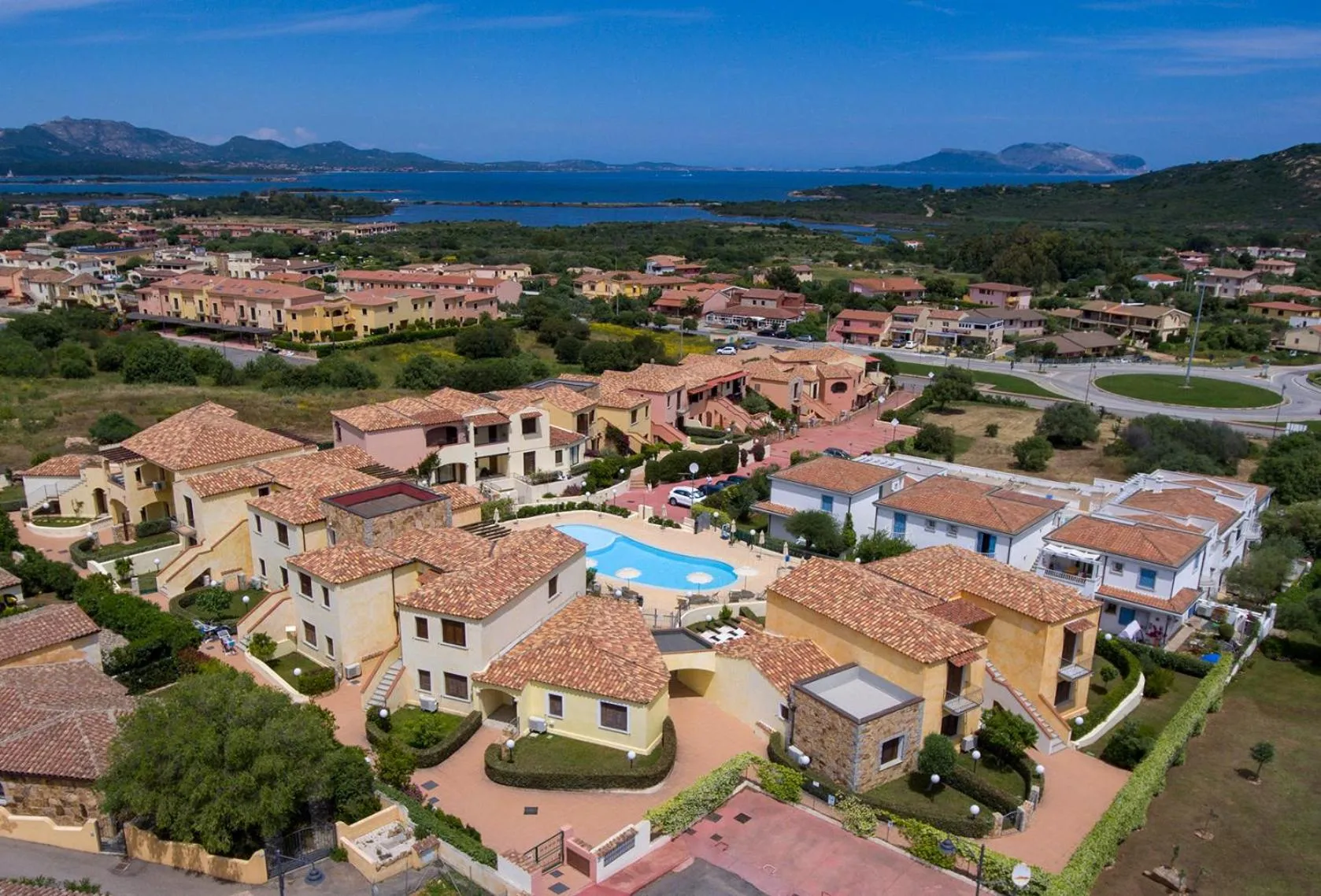 Pool view in Villaggio Turchese
