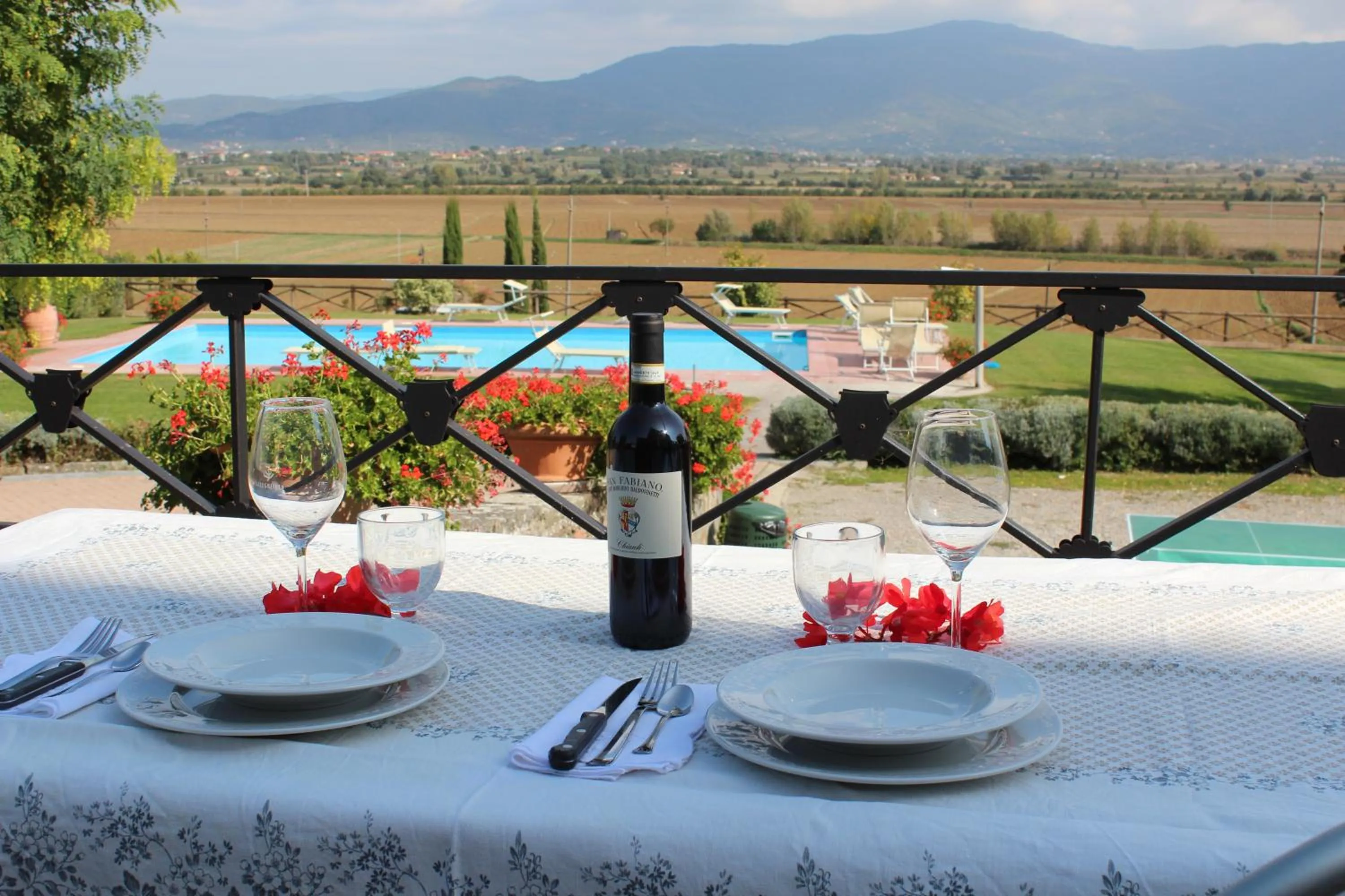 Balcony/Terrace in Fattoria Le Giare Agriturismo