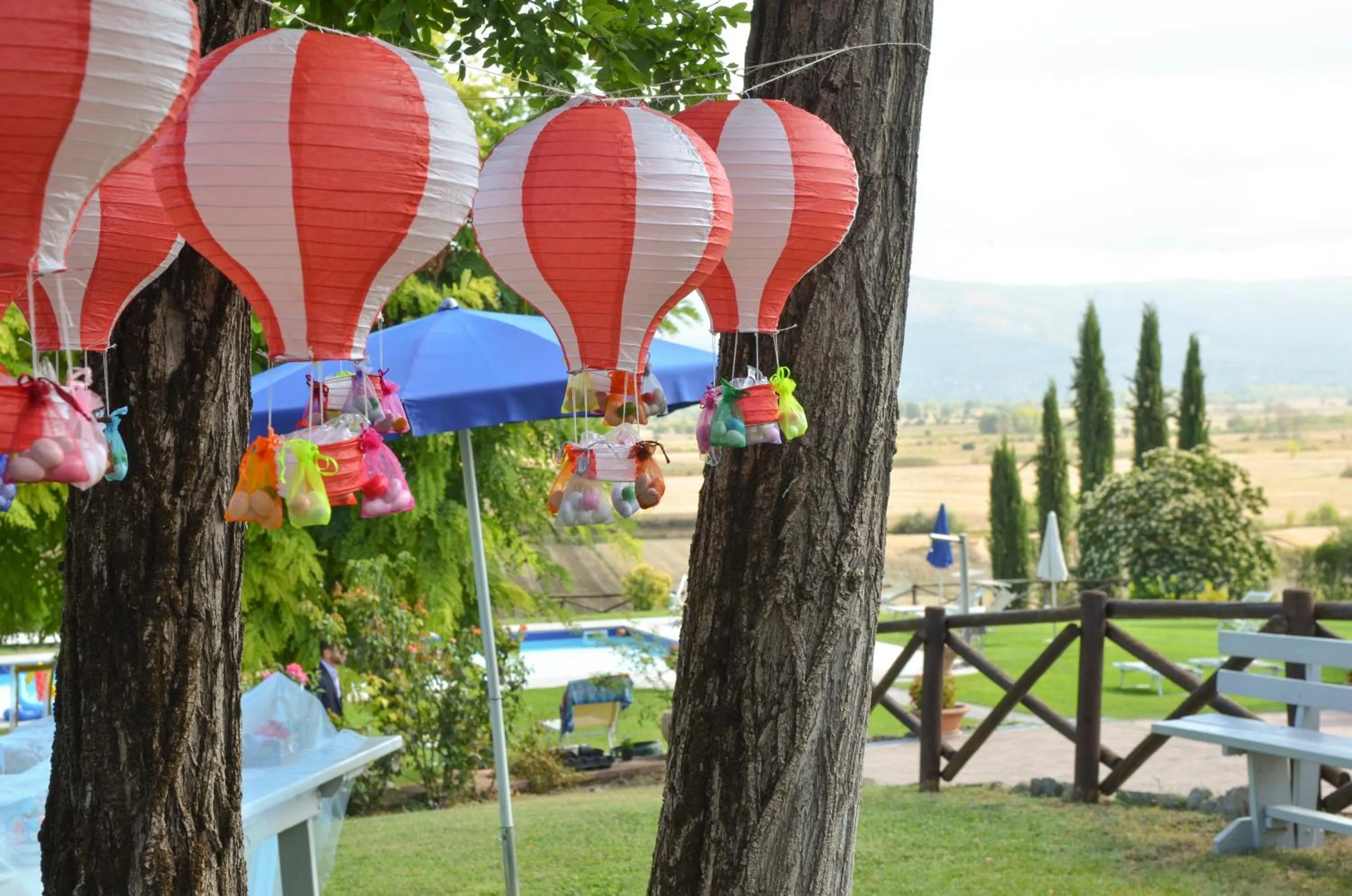 Decorative detail in Fattoria Le Giare Agriturismo