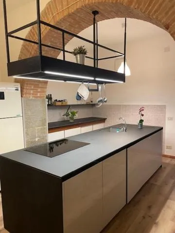 Kitchen or kitchenette in Fattoria Le Giare Agriturismo