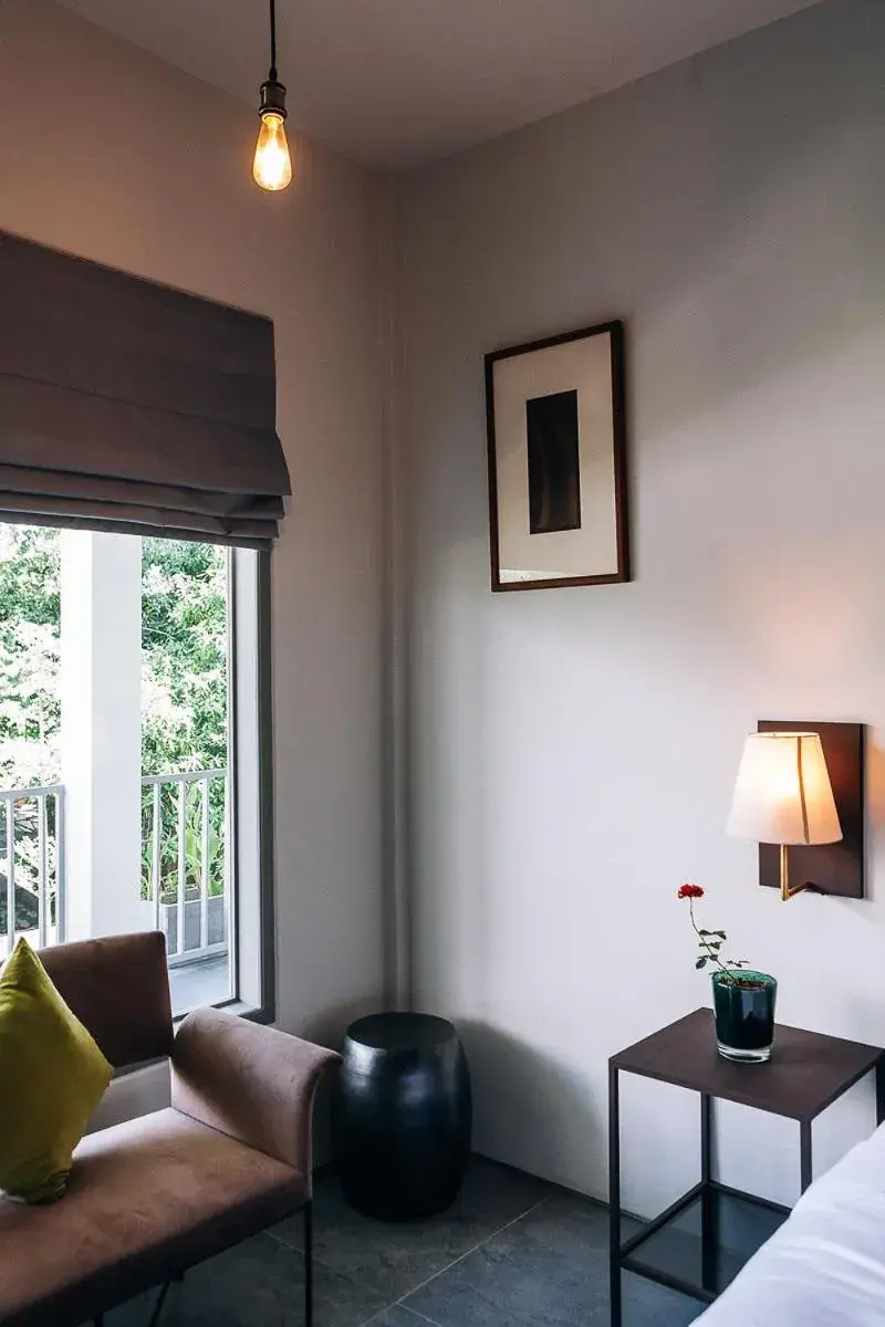 Living room, Bed in Lovinalife Room & Cafe Living room, Bed in Lovinalife Room & Cafe