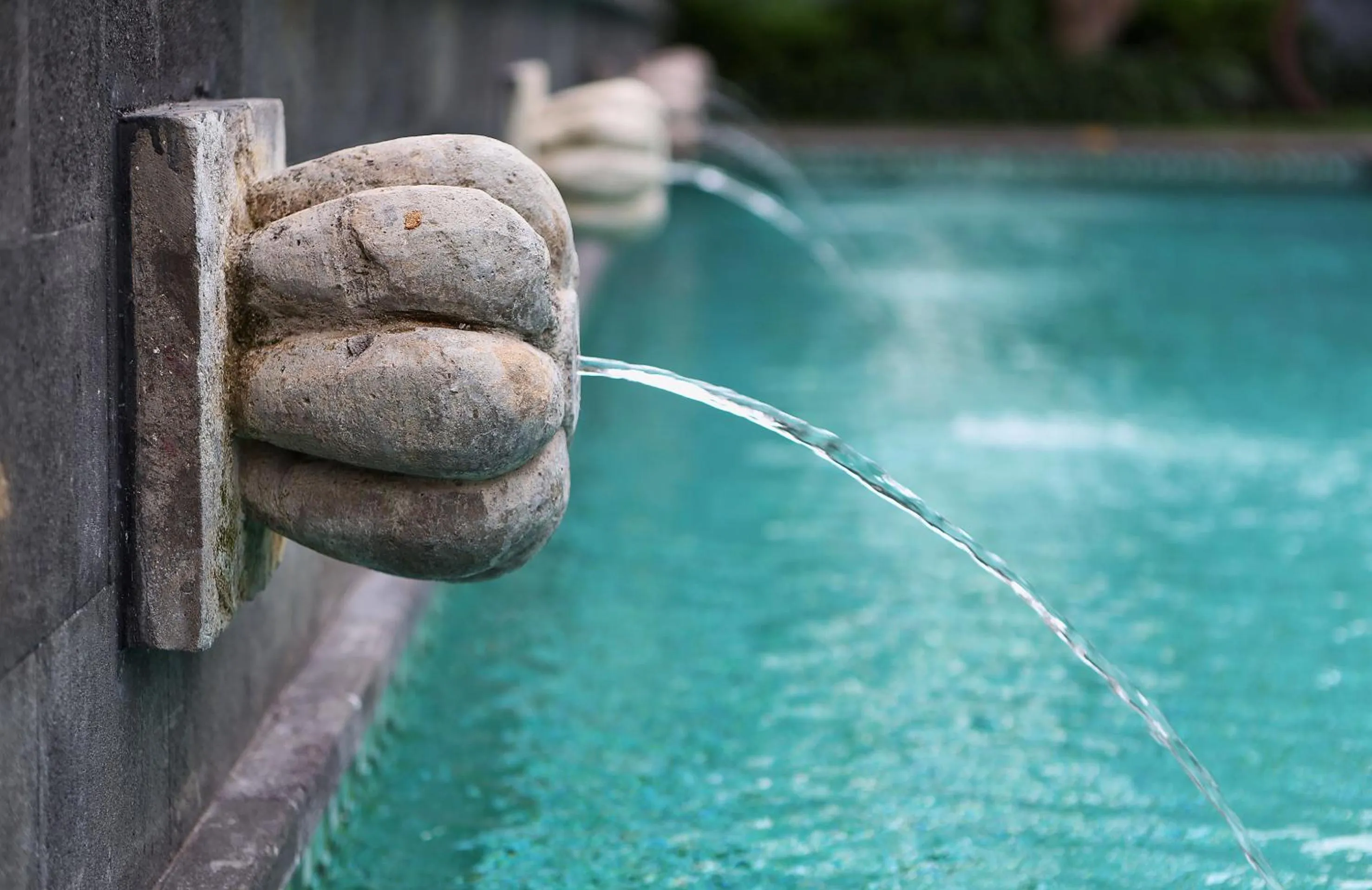 Swimming pool in Lovinalife Room & Cafe