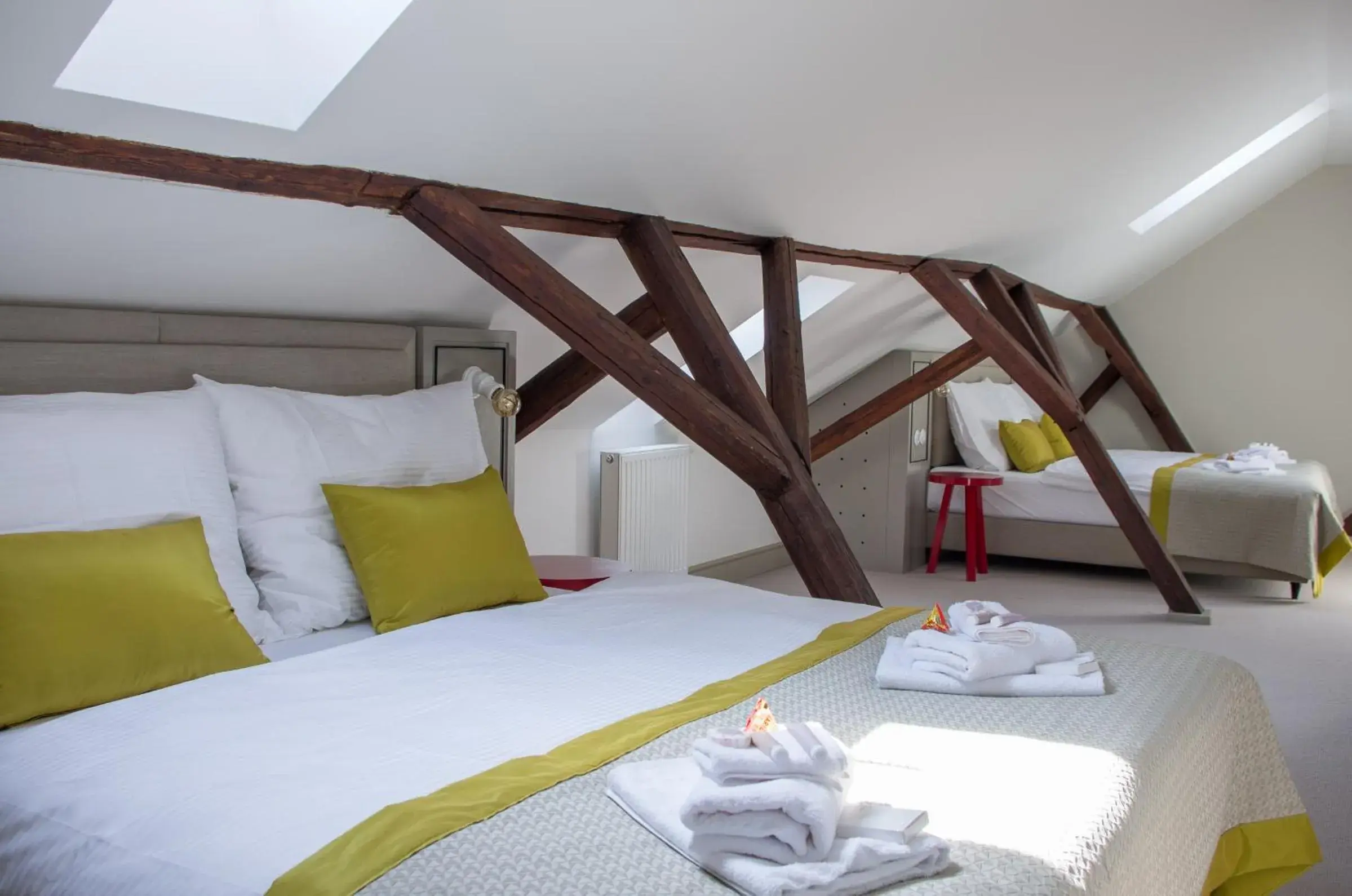 Classic Quadruple Room - single occupancy in Hotel Kocour Classic Quadruple Room - single occupancy in Hotel Kocour