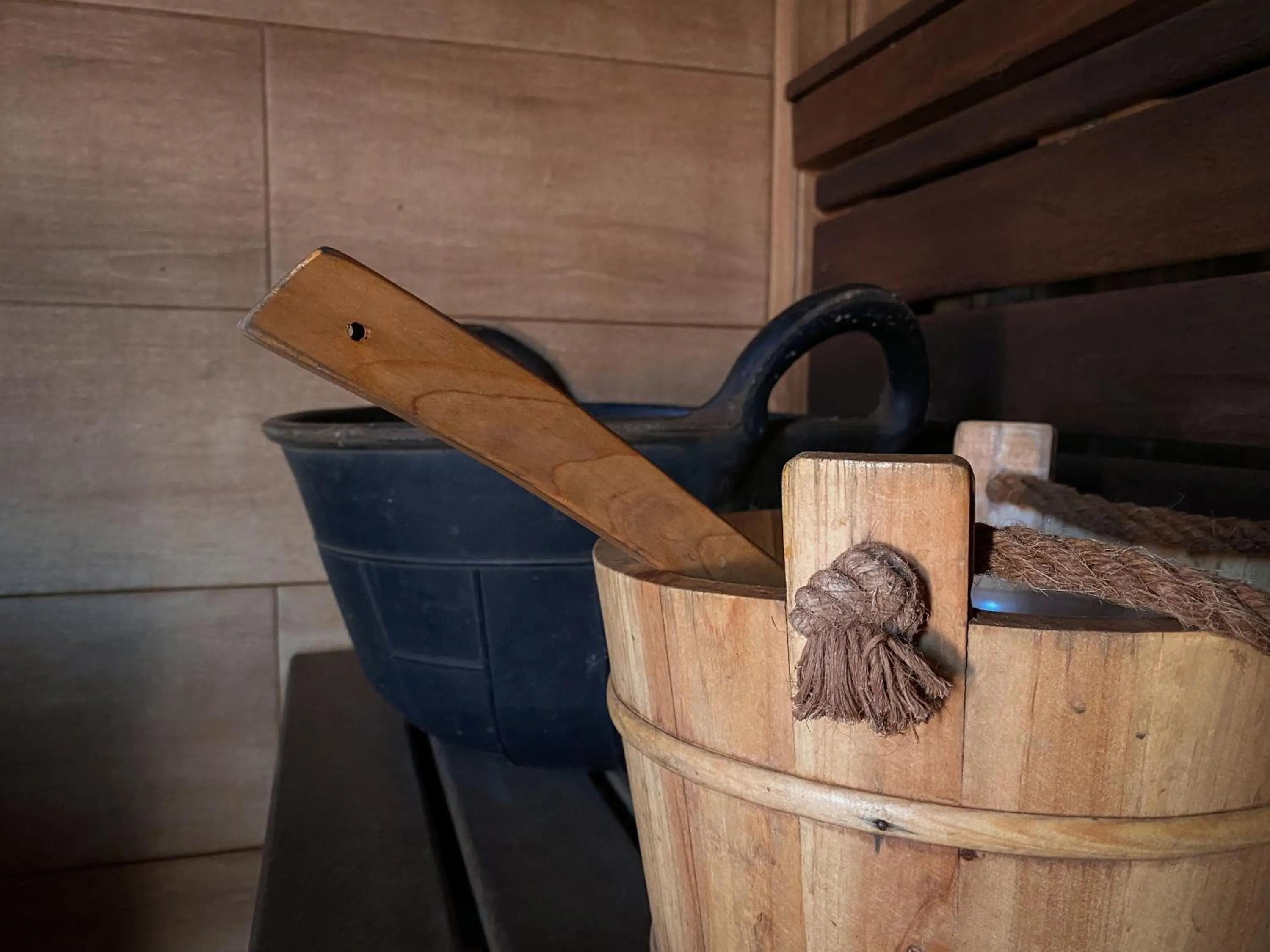 Sauna in La perla de oasis