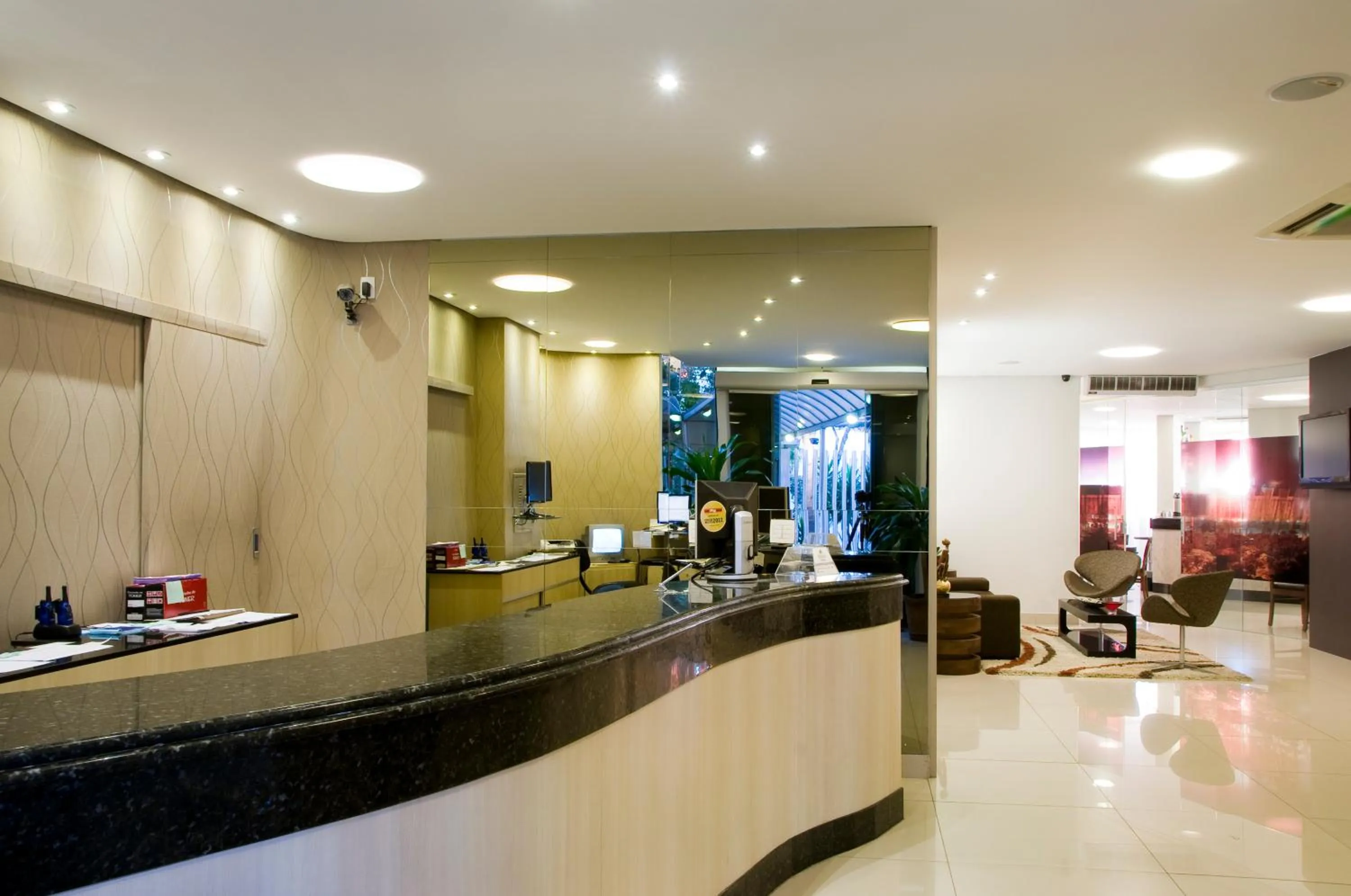 Lobby or reception in Pampulha Lieu Hotel