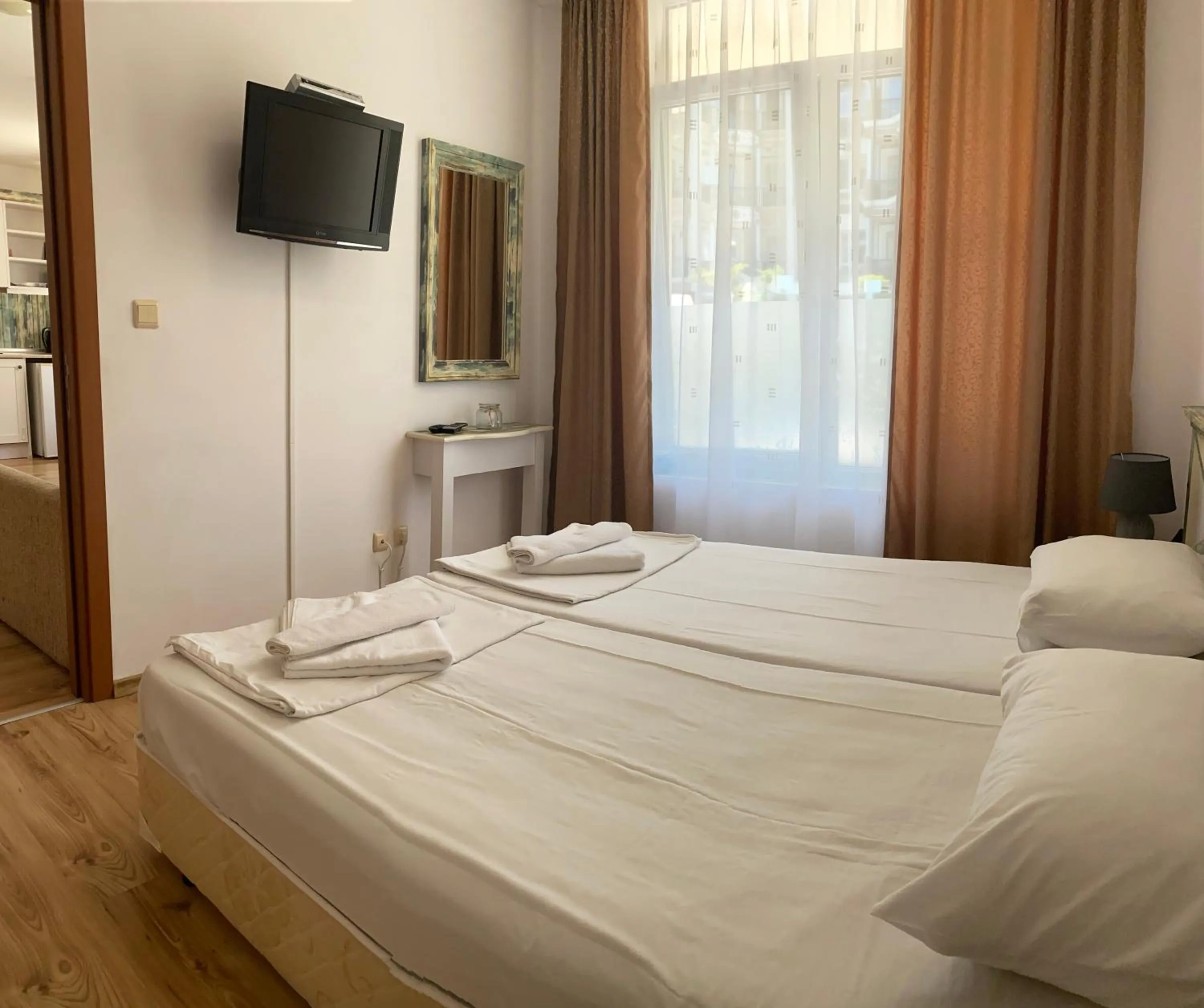 Bedroom, Bed in Dawn Park Complex