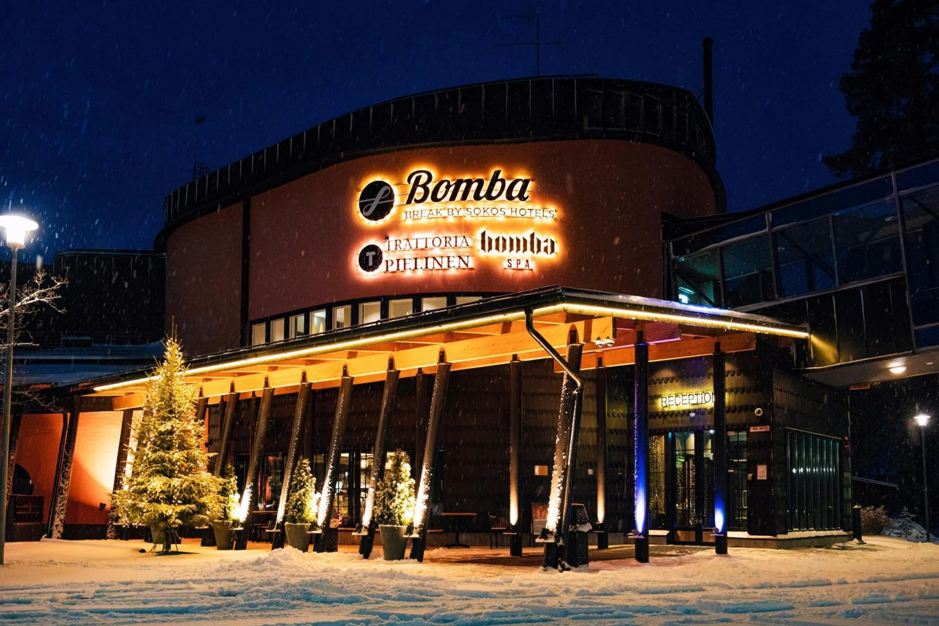 Property building in Break Sokos Hotel Bomba