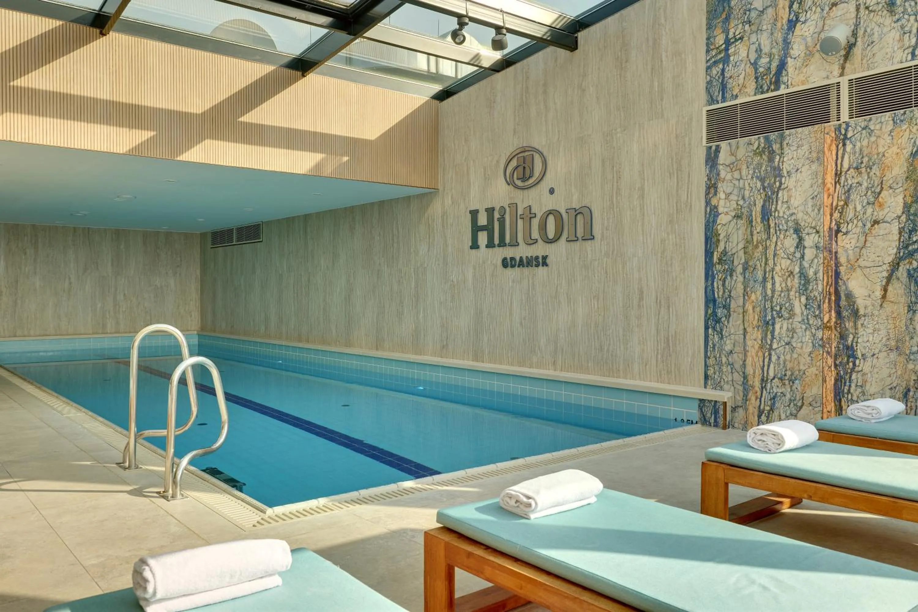 Swimming pool in Hilton Gdansk