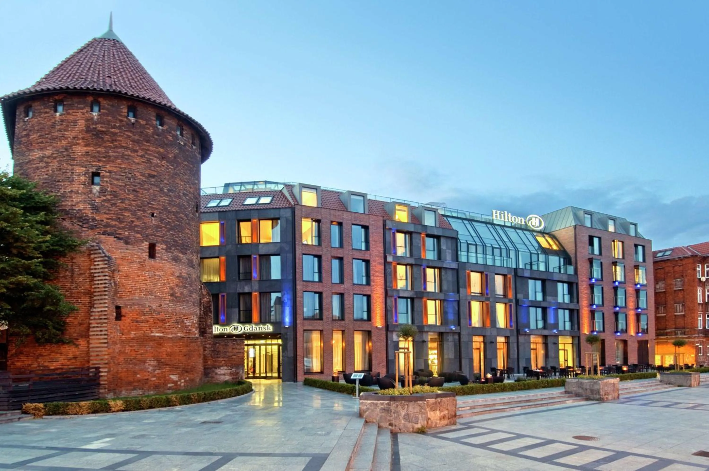 Property building in Hilton Gdansk