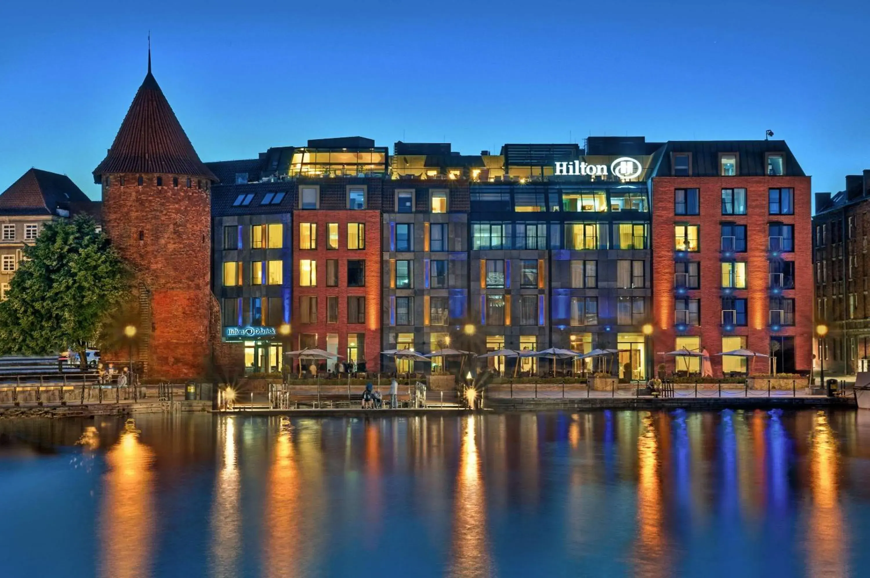 Property building in Hilton Gdansk Property building in Hilton Gdansk