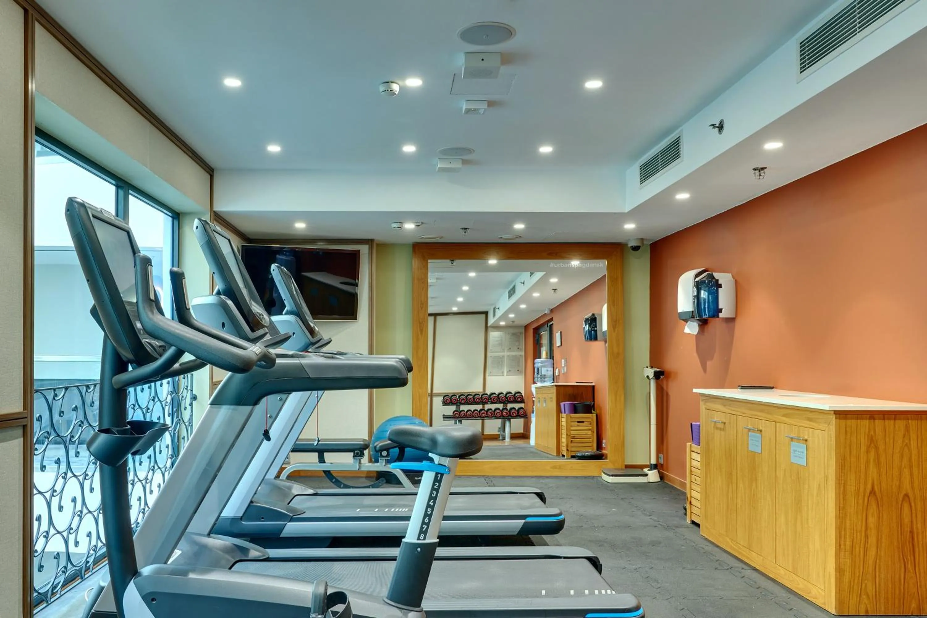 Fitness centre/facilities in Hilton Gdansk