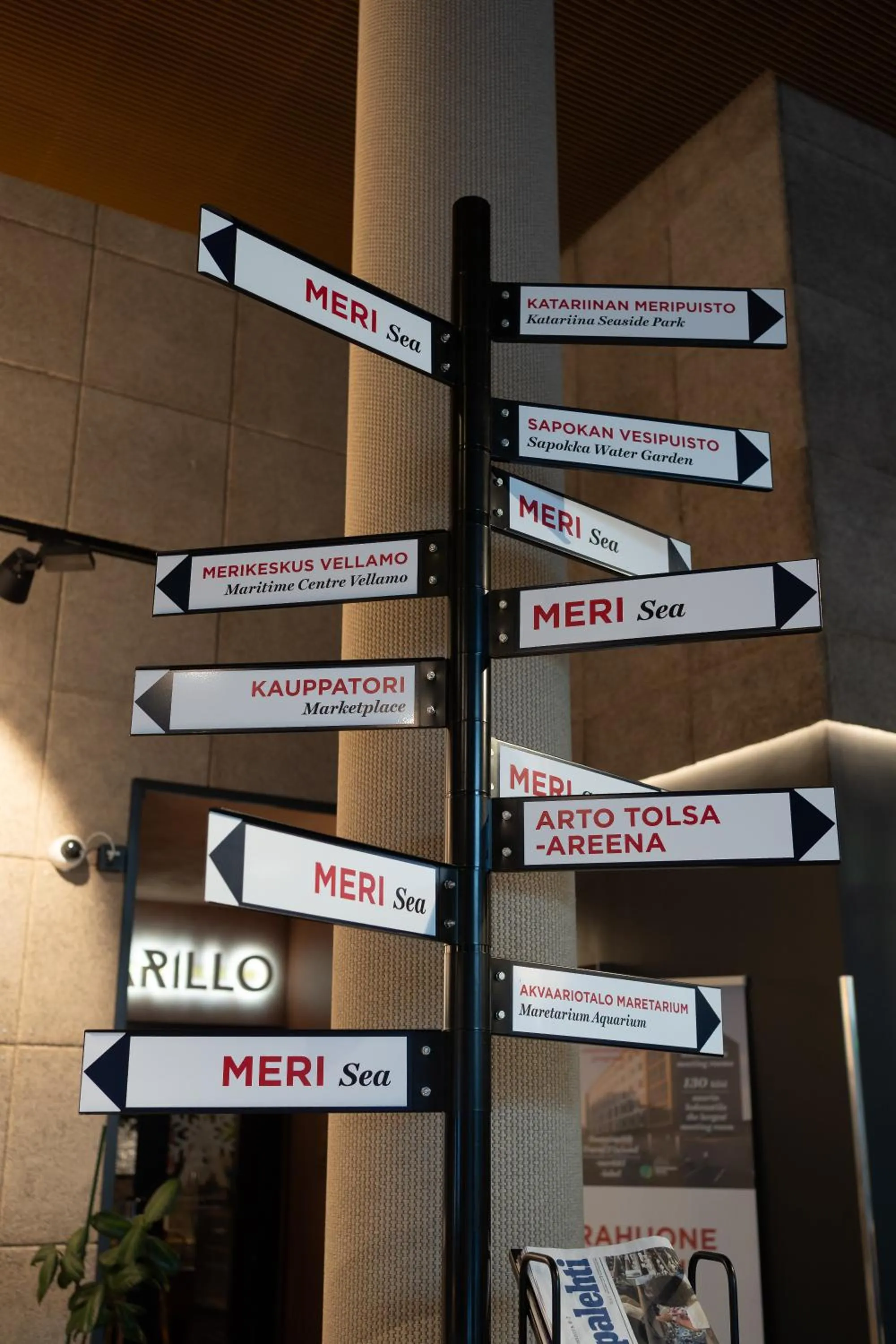 Lobby or reception in Original Sokos Hotel Seurahuone Kotka