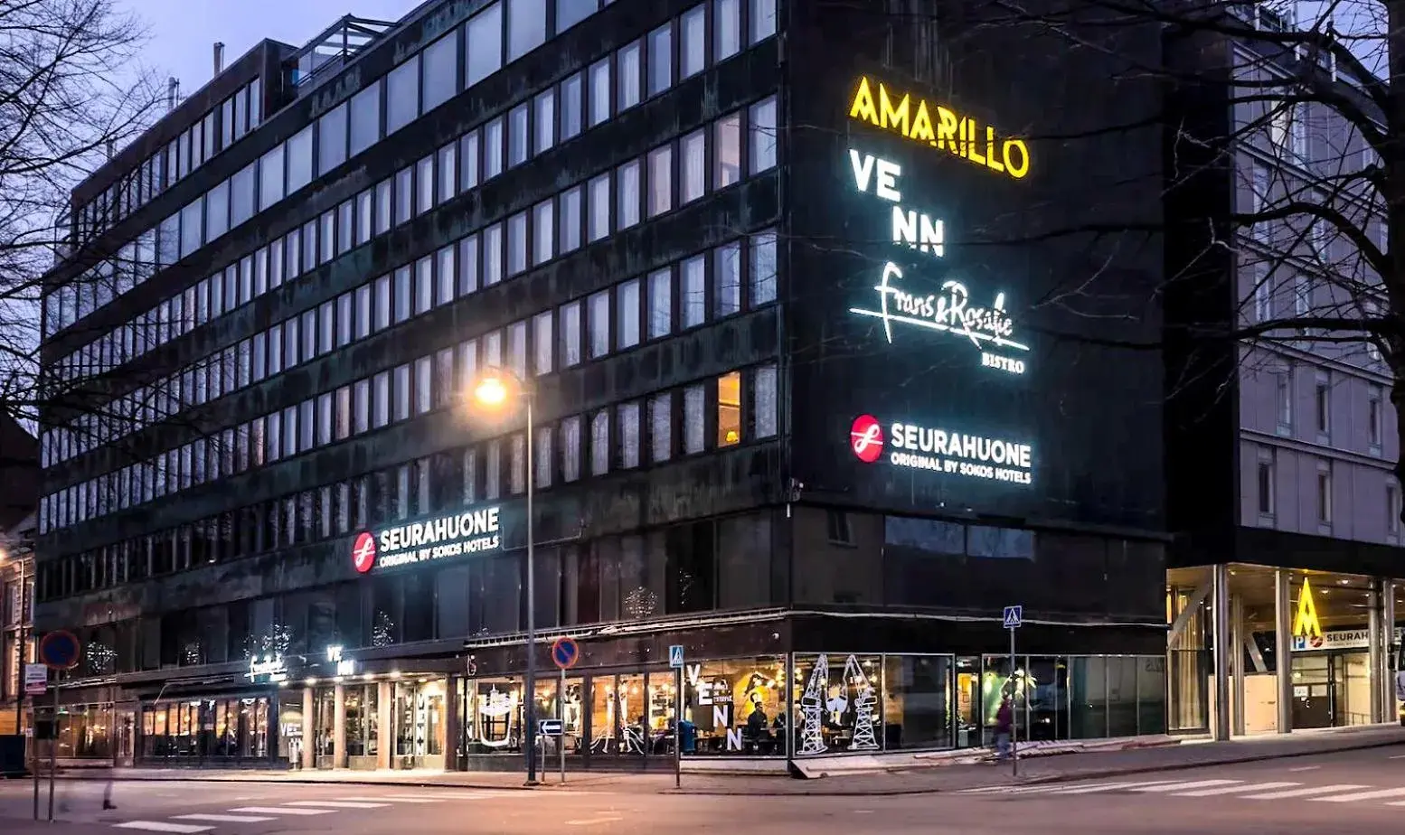 Facade/entrance in Original Sokos Hotel Seurahuone Kotka Facade/entrance in Original Sokos Hotel Seurahuone Kotka