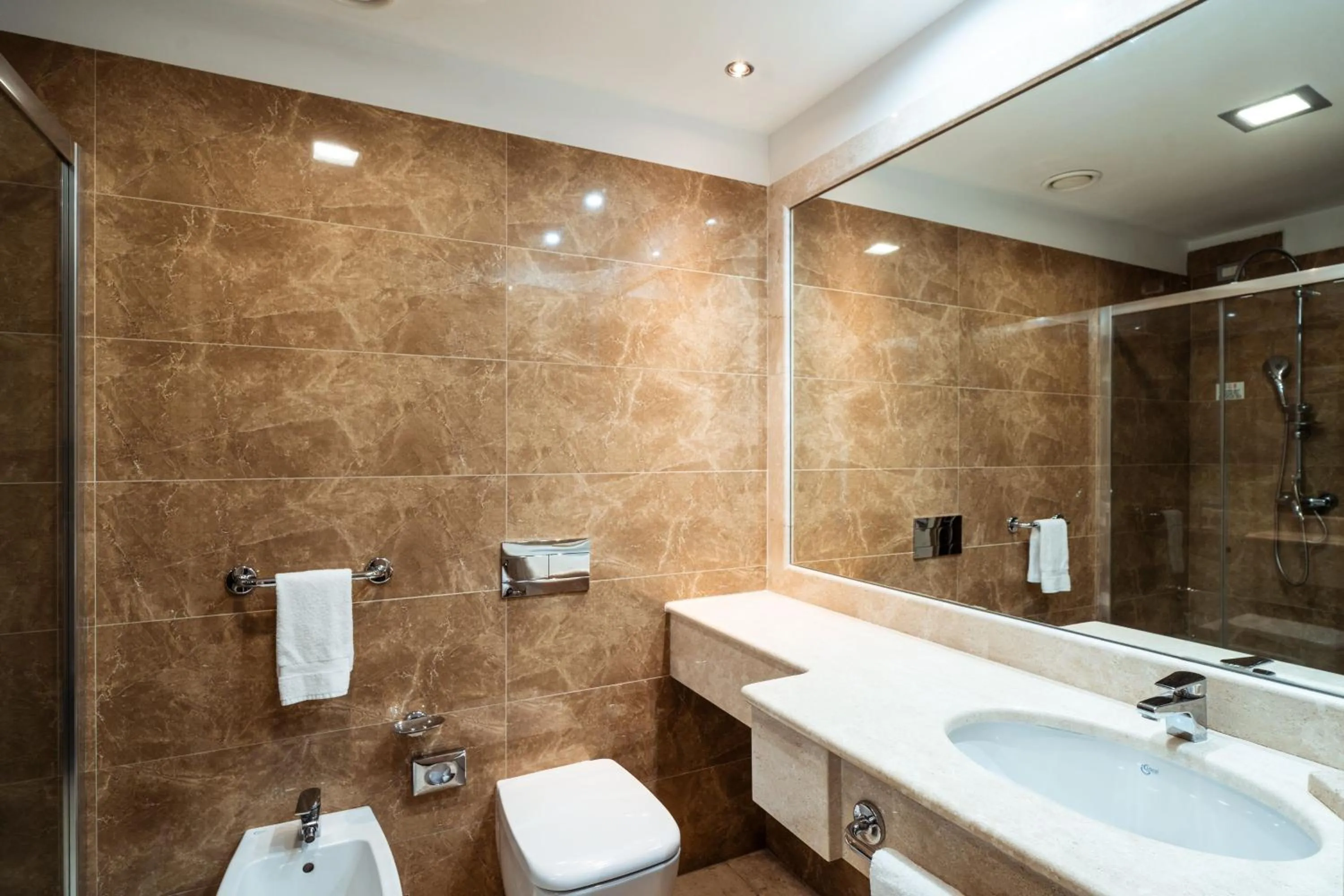 Bathroom in DoubleTree By Hilton Olbia