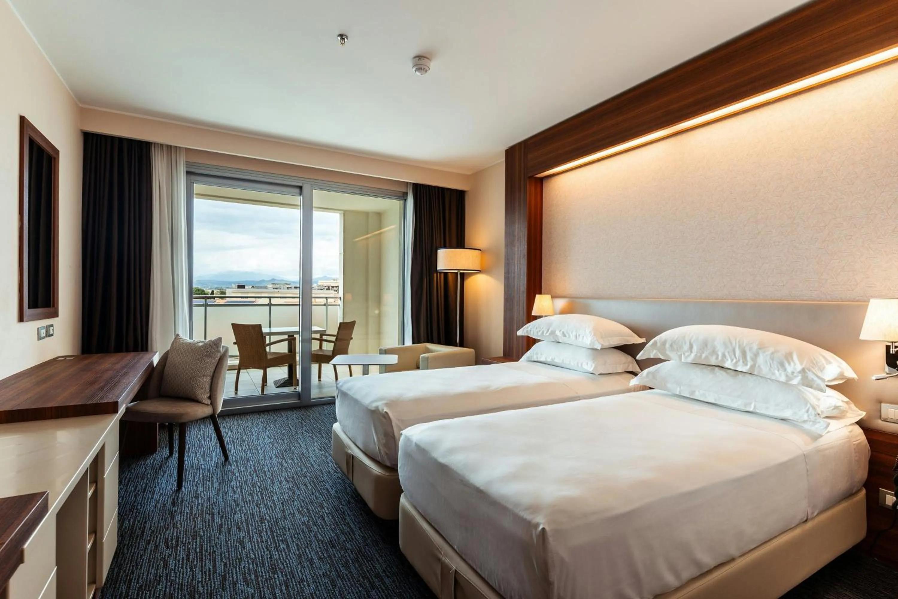 Photo of the whole room, Bed in Delta Hotels by Marriott Olbia Sardinia