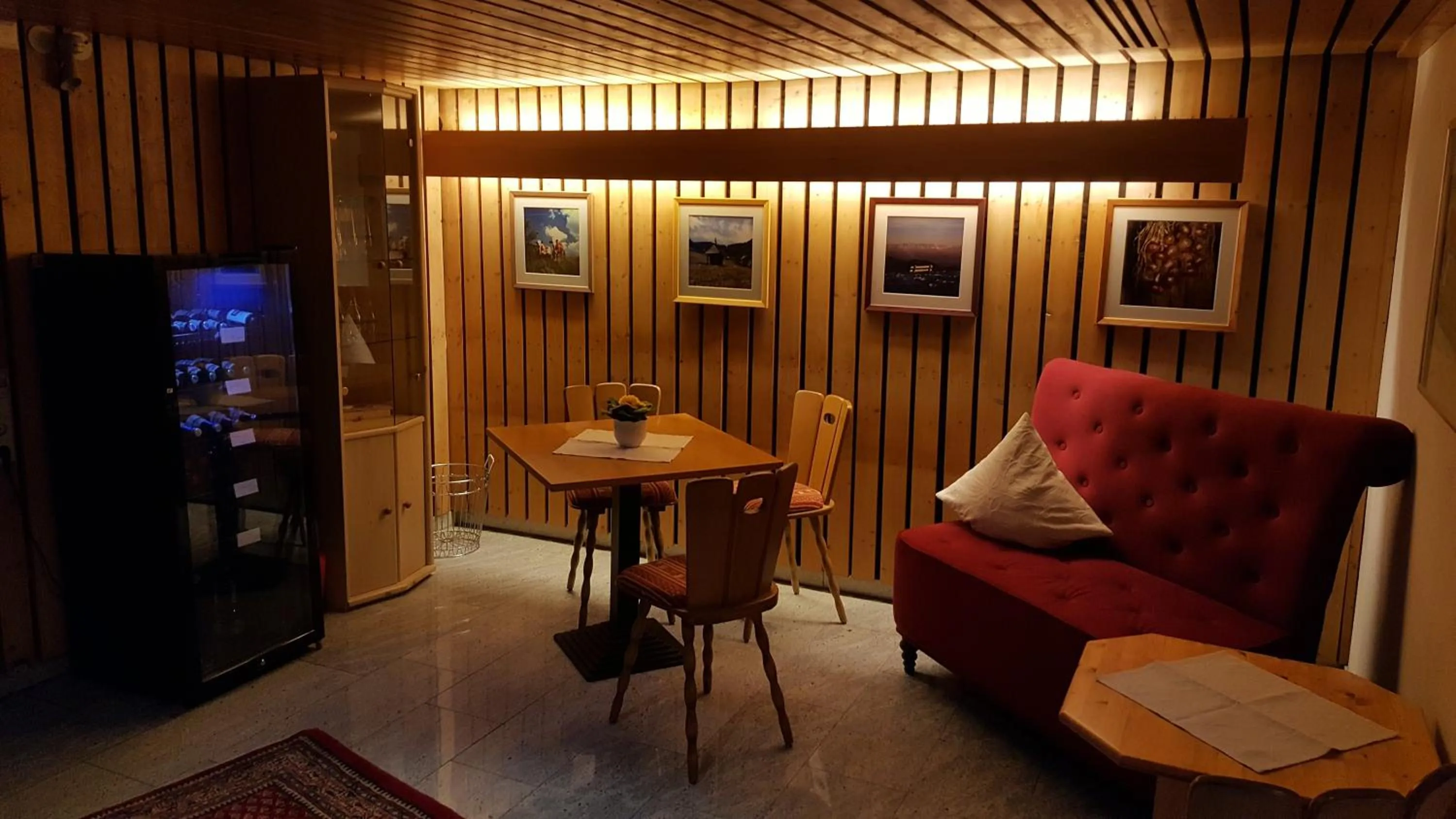 Seating area in Vier Löwen