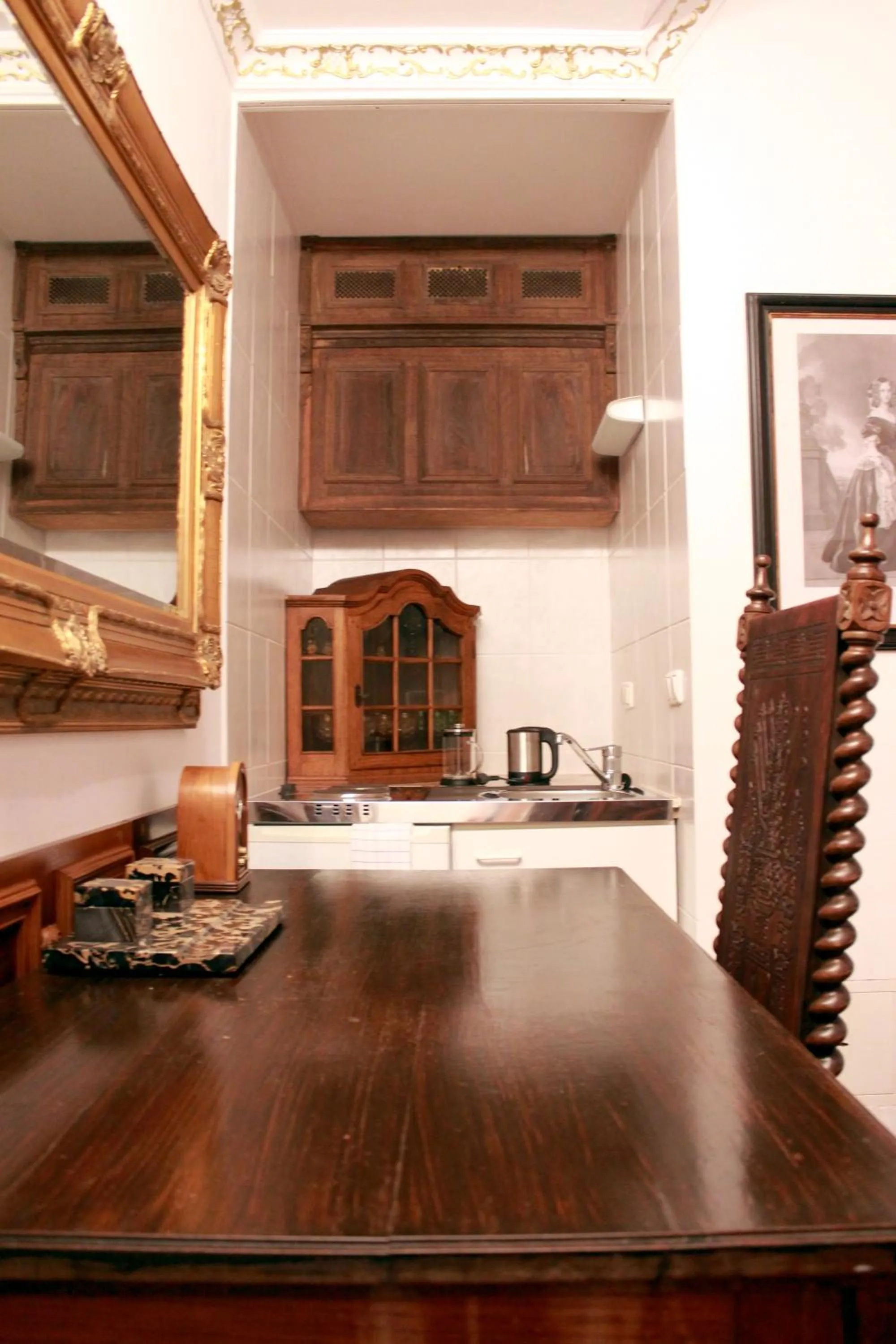 kitchen in Rittergut Haus Laer
