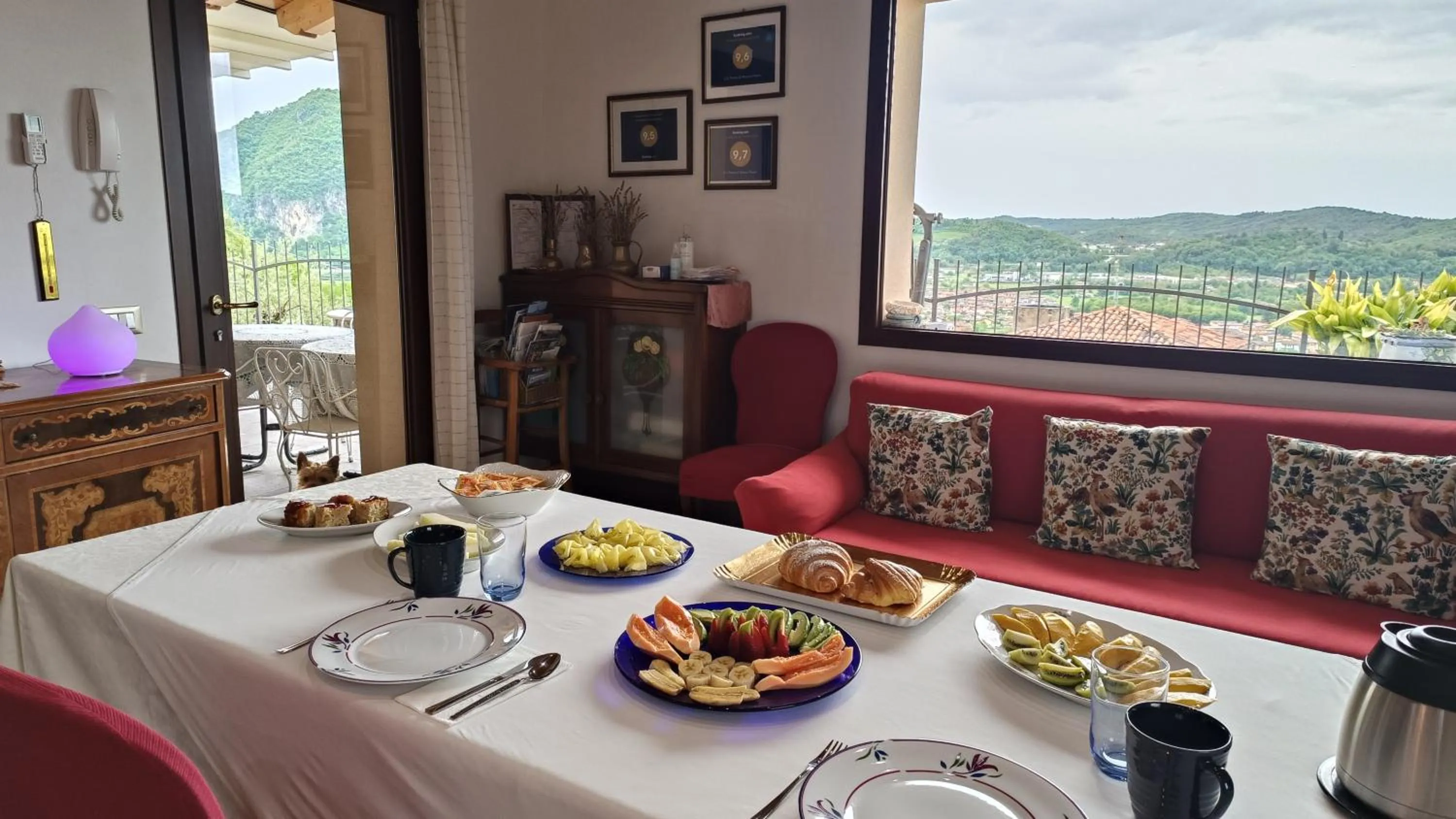 Continental breakfast in Ca' Pietra di Nonno Pietro