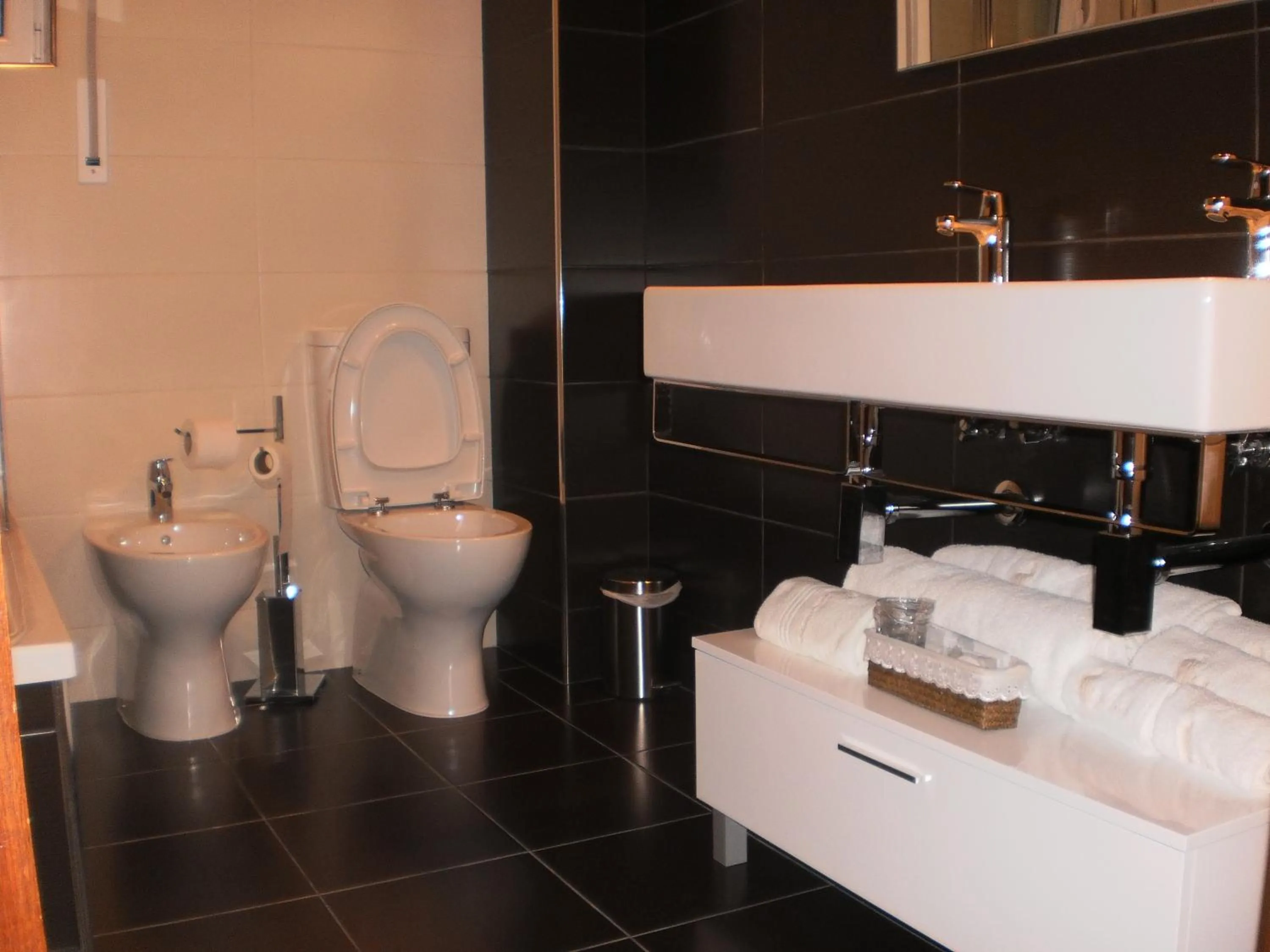 Toilet in Hotel Santa Apolonia