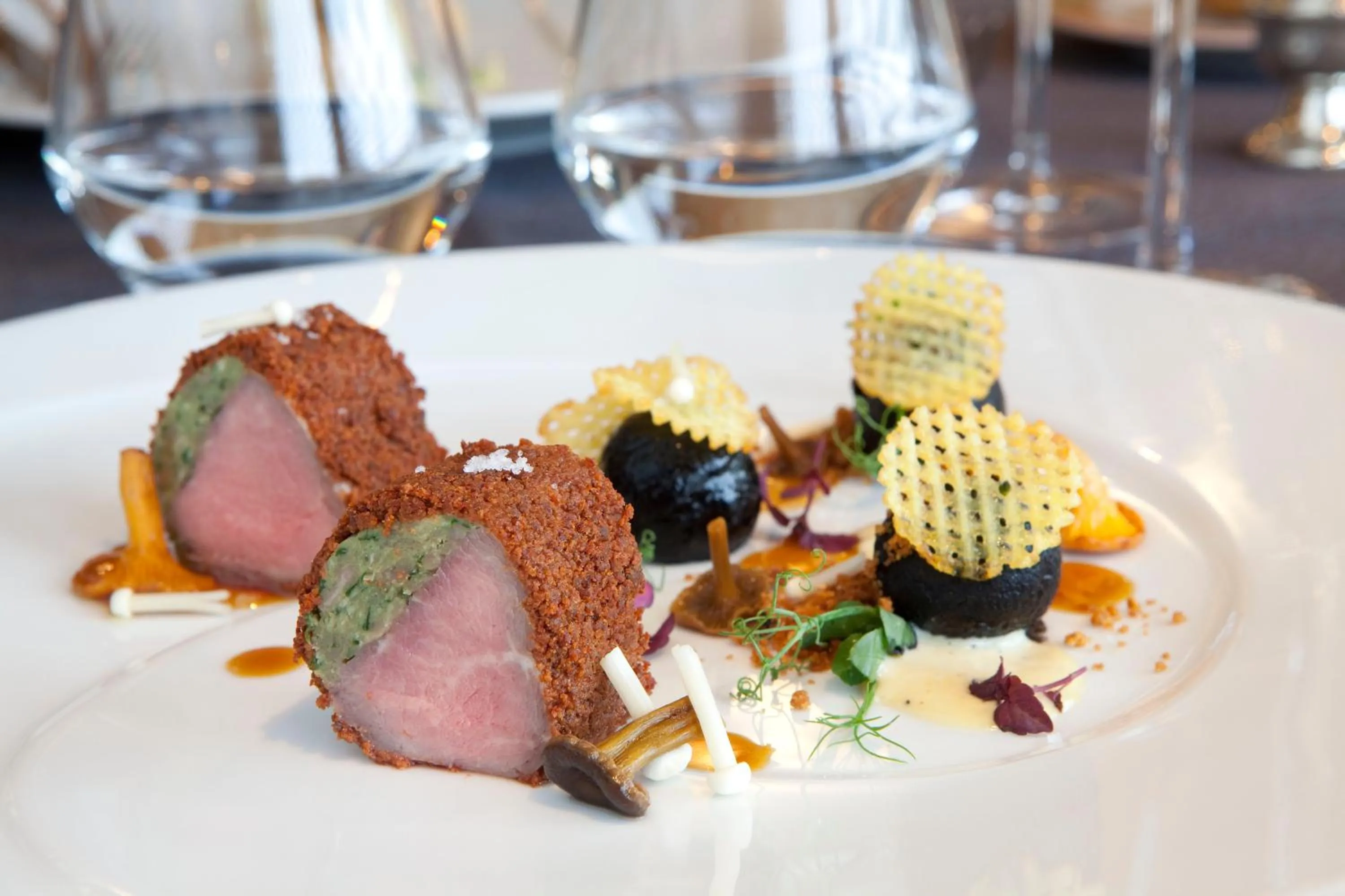 Food in Logis Hotel Le Parc & Spa