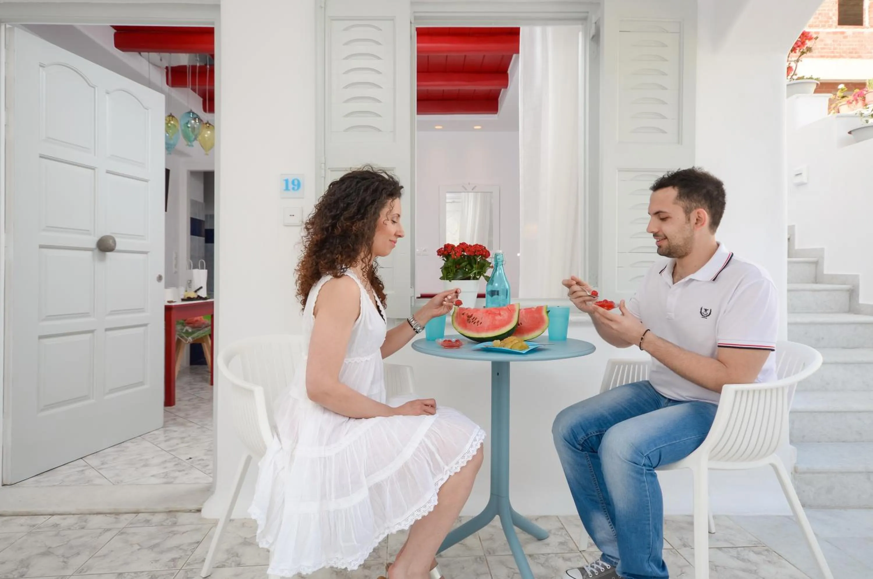 Food in Naxos Evilion Luxury Apartments & Suites