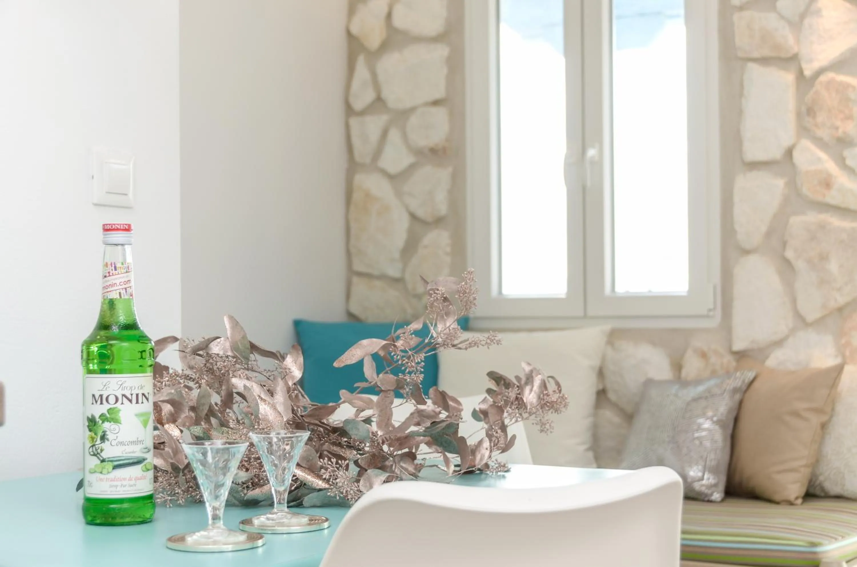 Decorative detail in Naxos Evilion Luxury Apartments & Suites