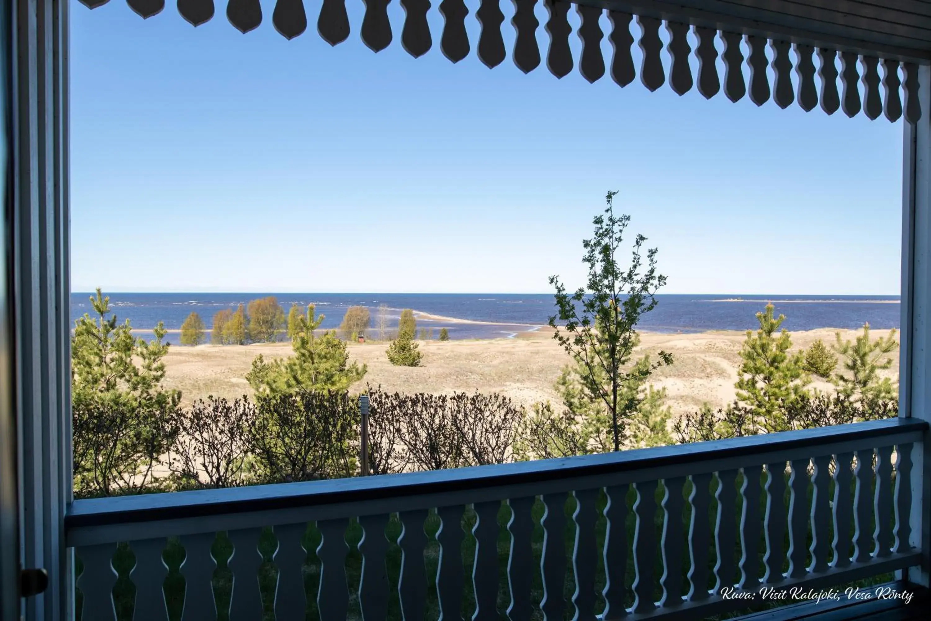 Standard Twin Room with Sea View in Hotel Lokkilinna Standard Twin Room with Sea View in Hotel Lokkilinna