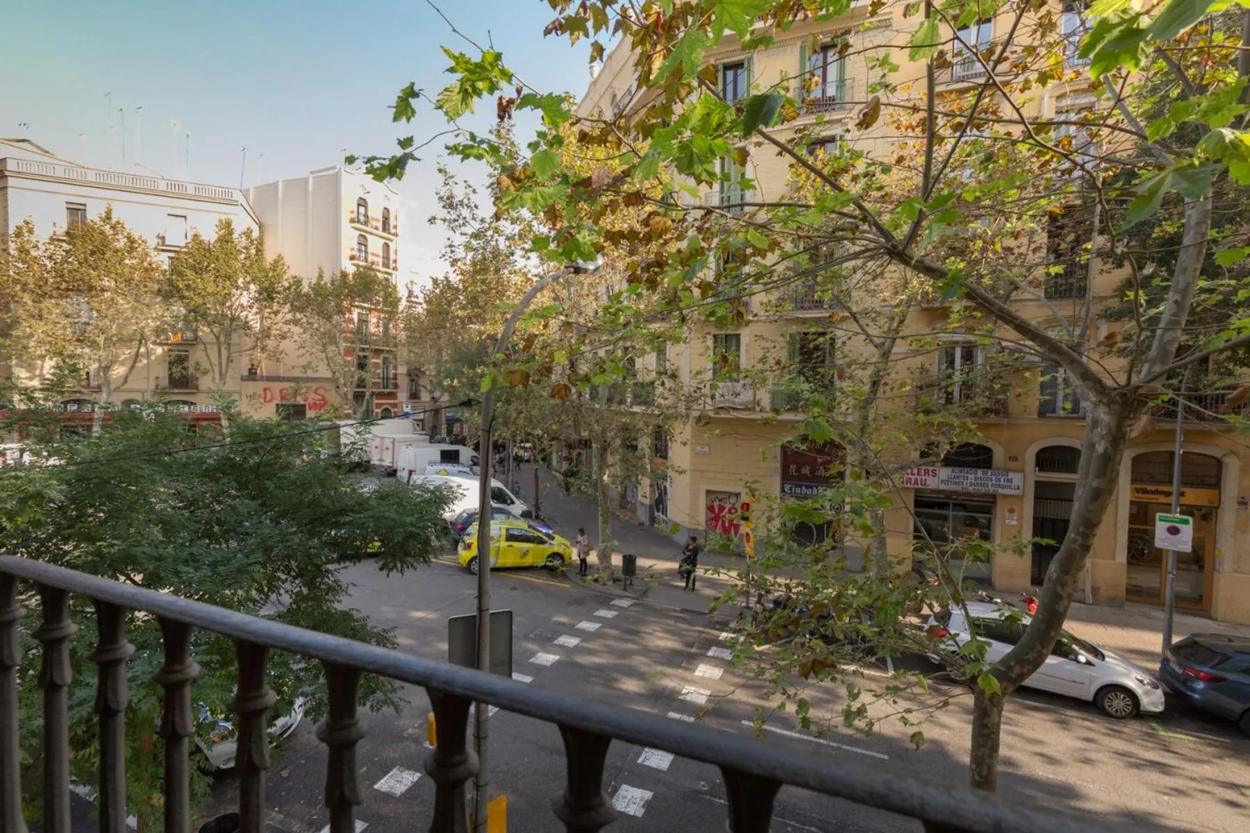 View (from property/room) in ApartEasy - Sant Antoni Market