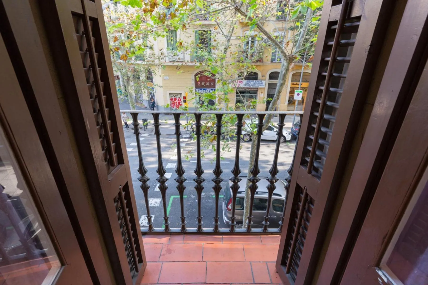 Balcony/Terrace in ApartEasy - Sant Antoni Market