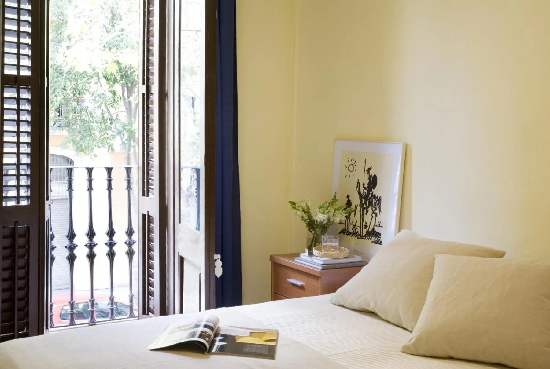 Bedroom, Bed in ApartEasy - Sant Antoni Market