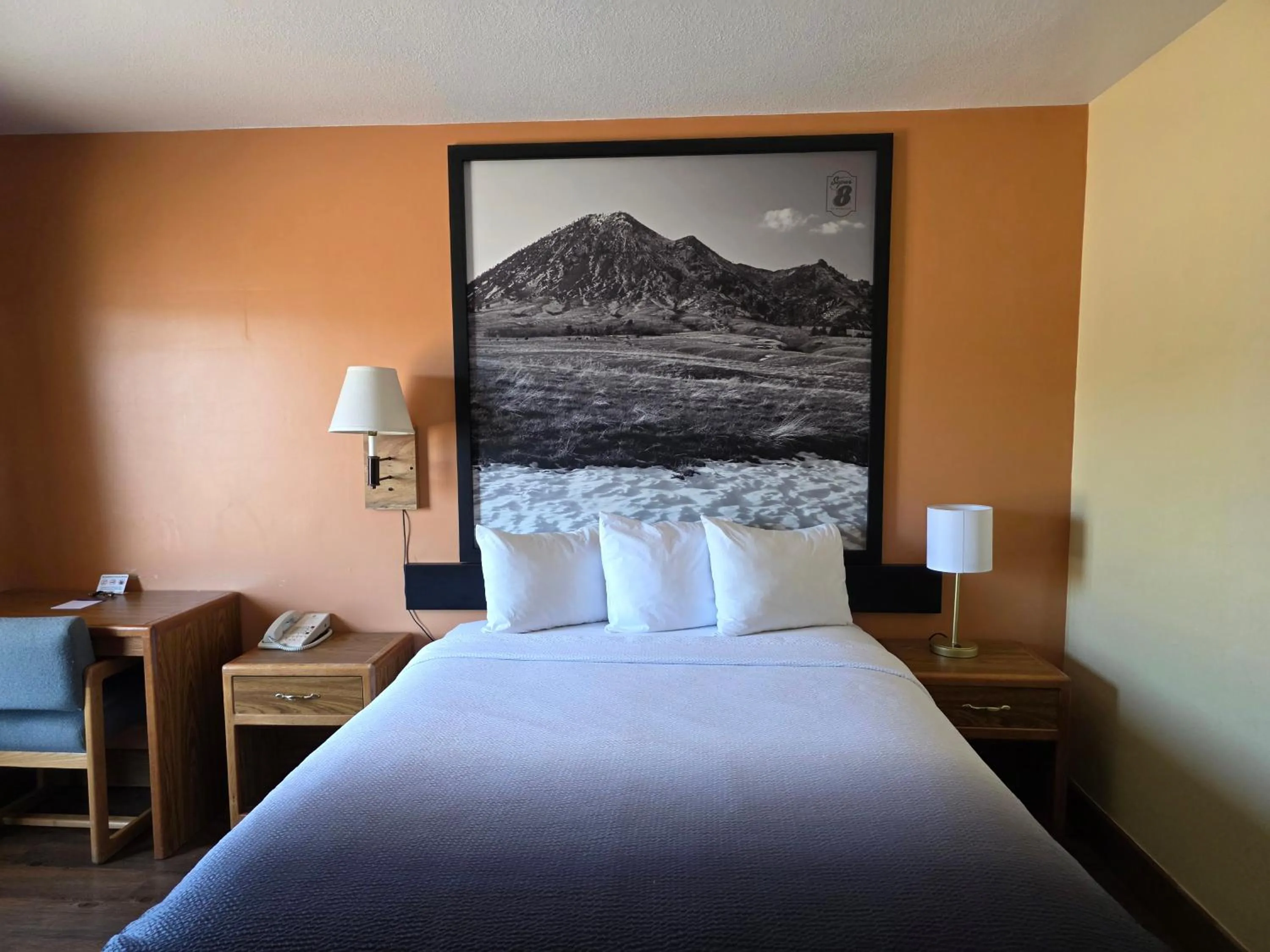 Bed in Super 8 by Wyndham Rapid City