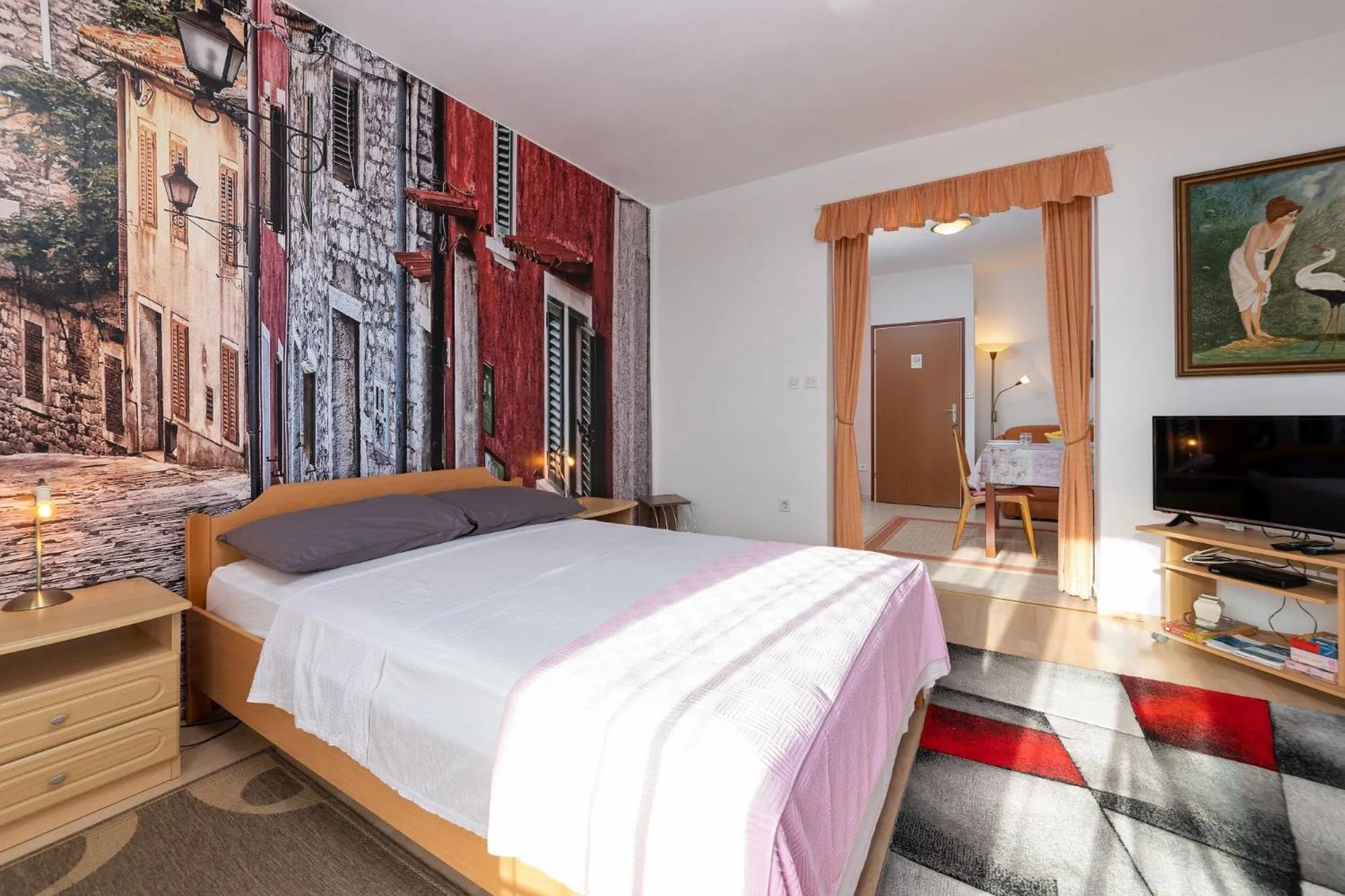 Bed in Apartments Pilicari