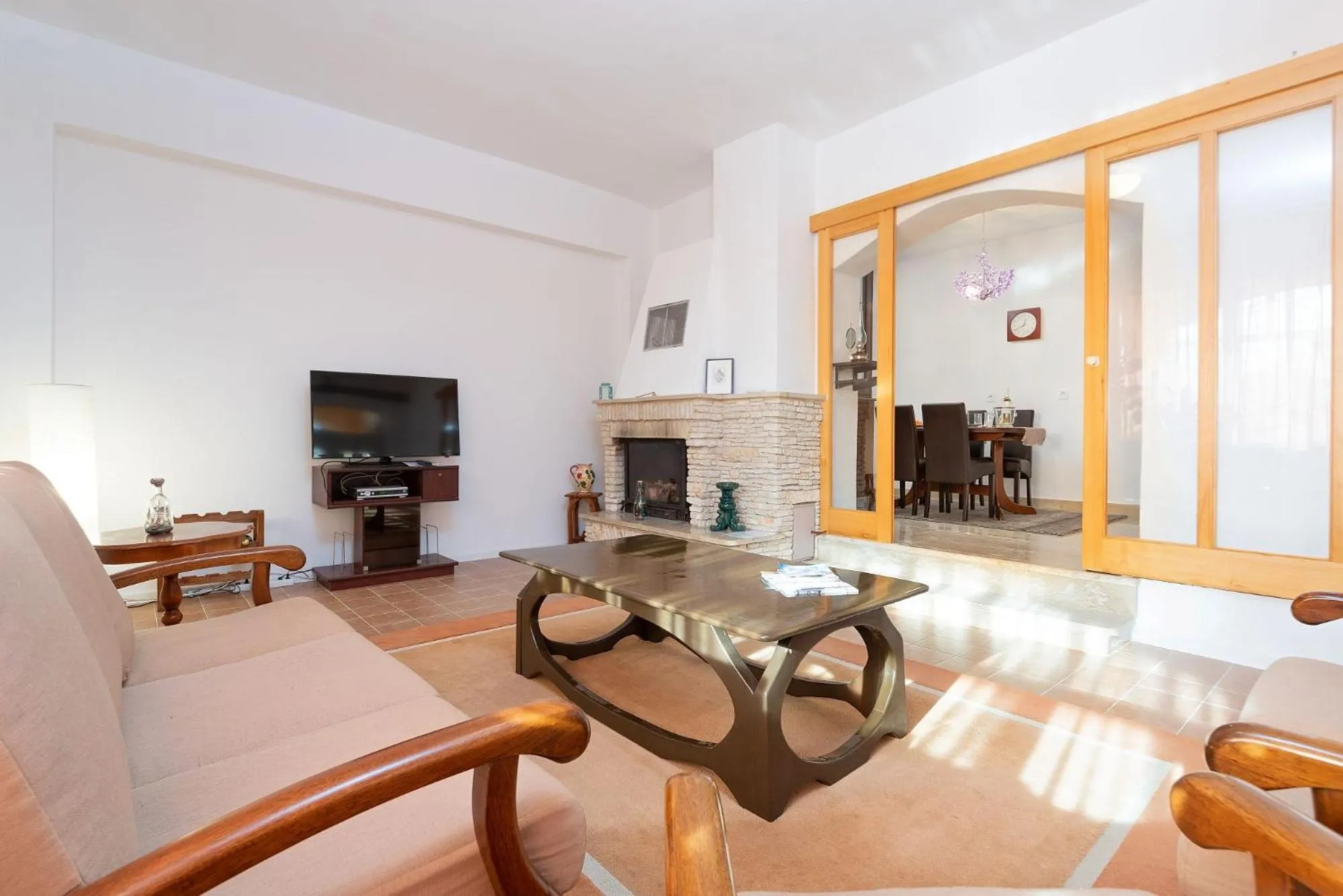 Living room in Apartments Pilicari