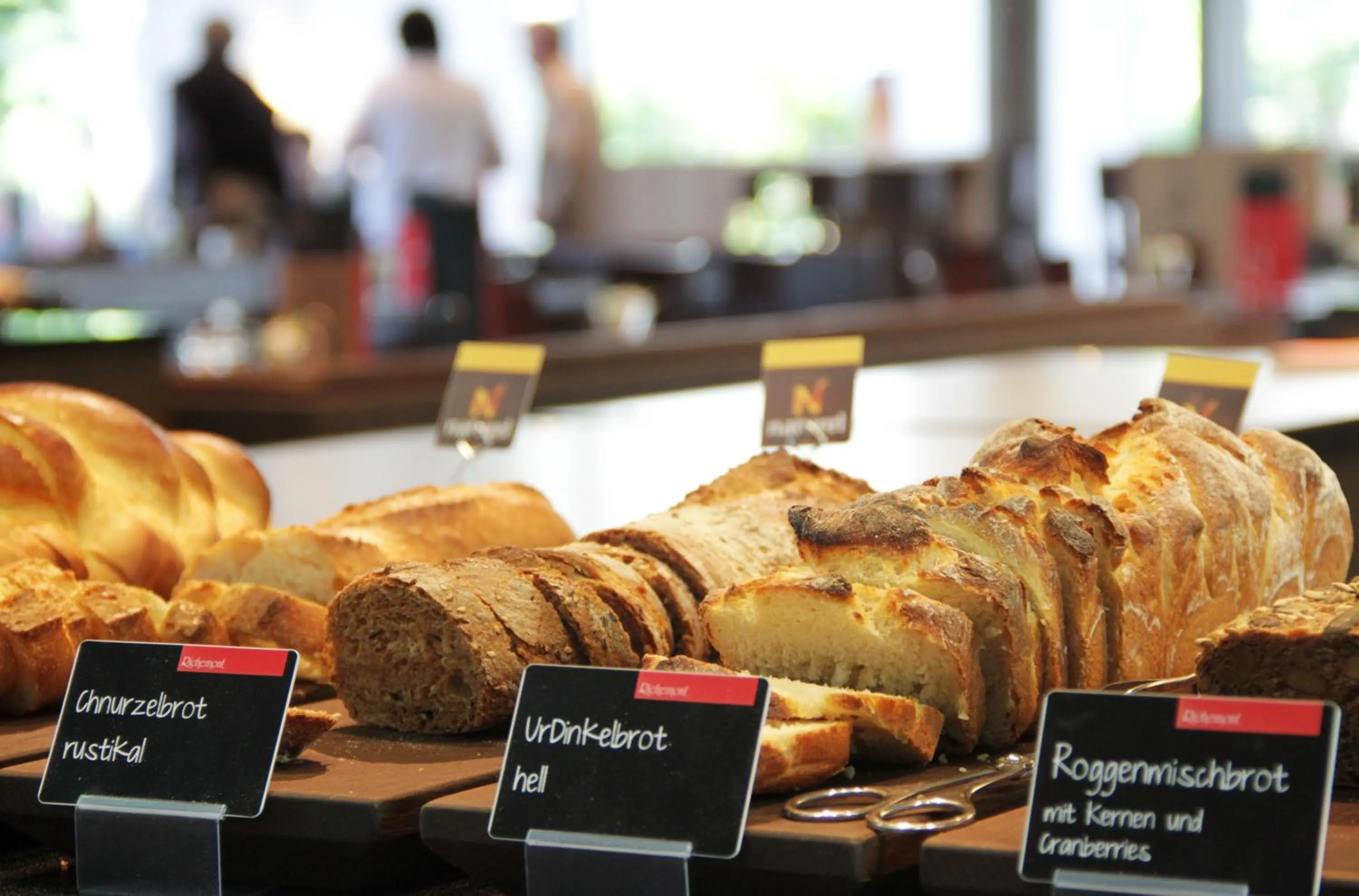 Buffet breakfast in Richemont Hotel