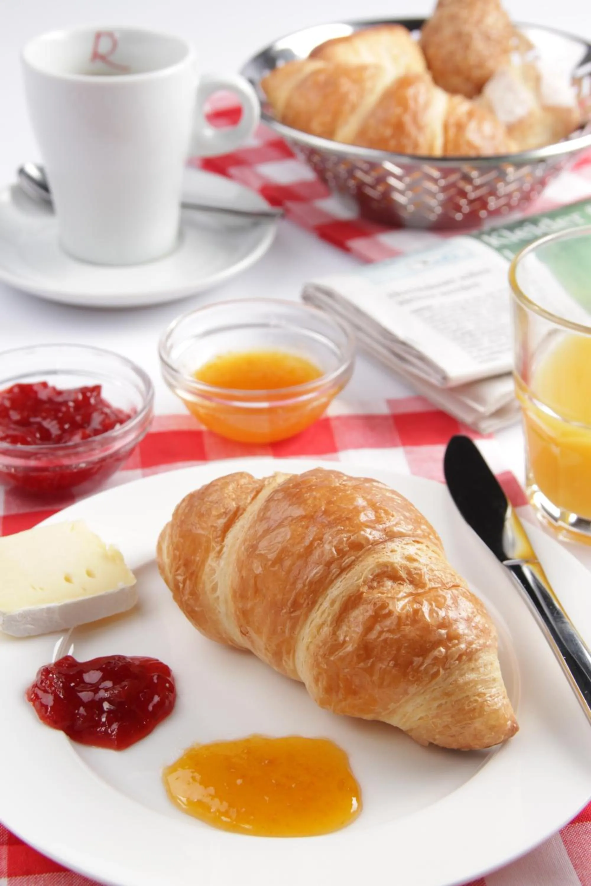 Food close-up in Richemont Hotel